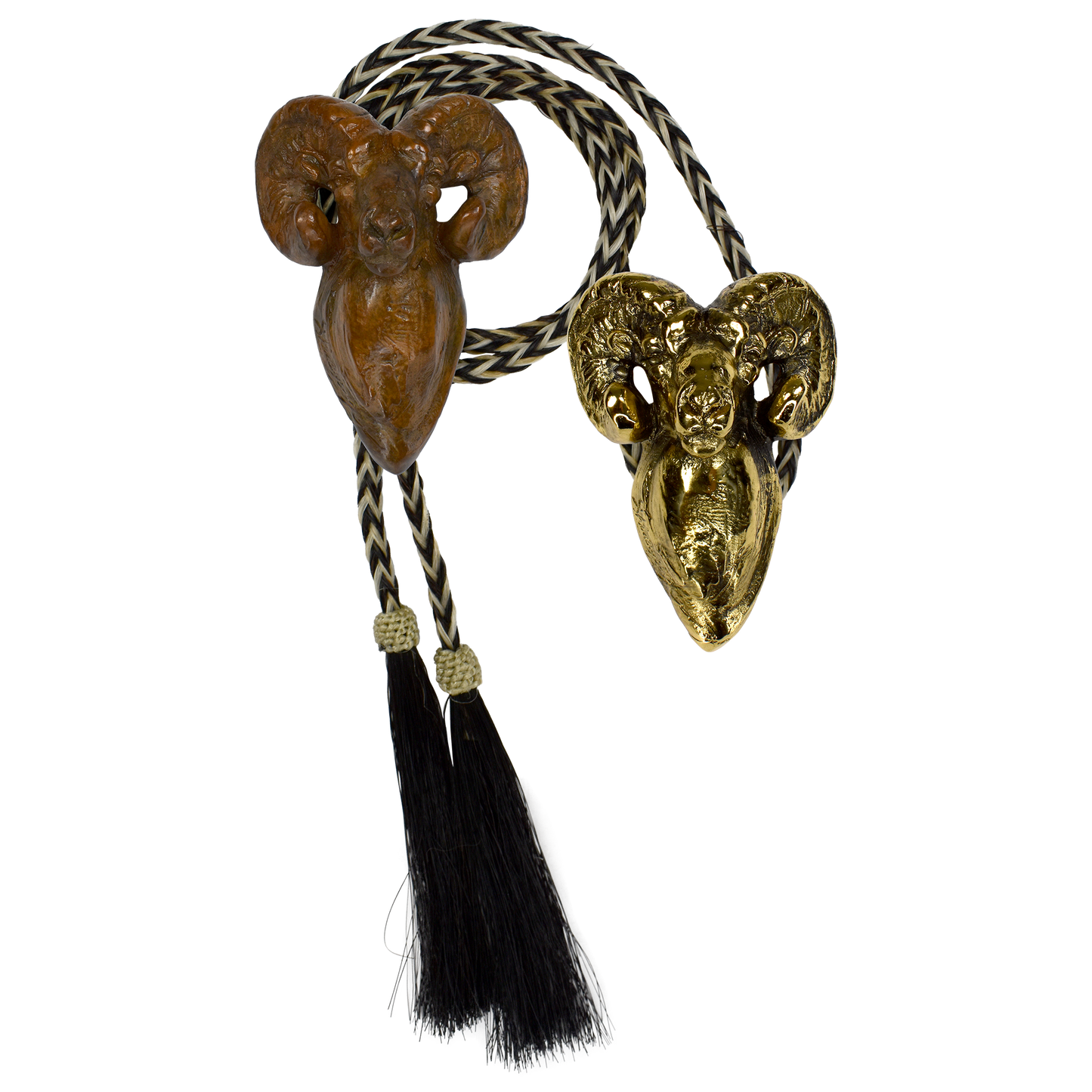 2018 Prix de West Collectors' Bolo: Bighorn Sheep by Tim Shinabarger
