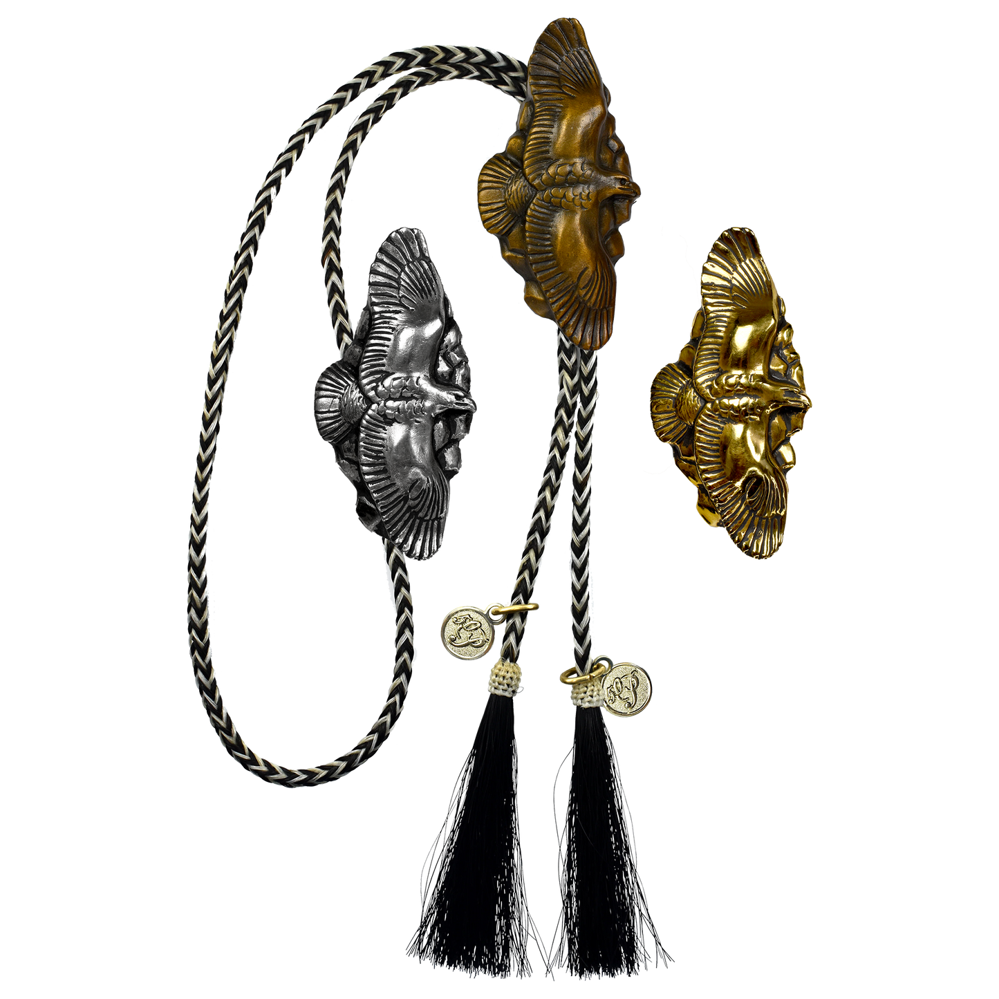 2022 Prix de West Collector's Bolo: Golden Wings by Gerald Balciar