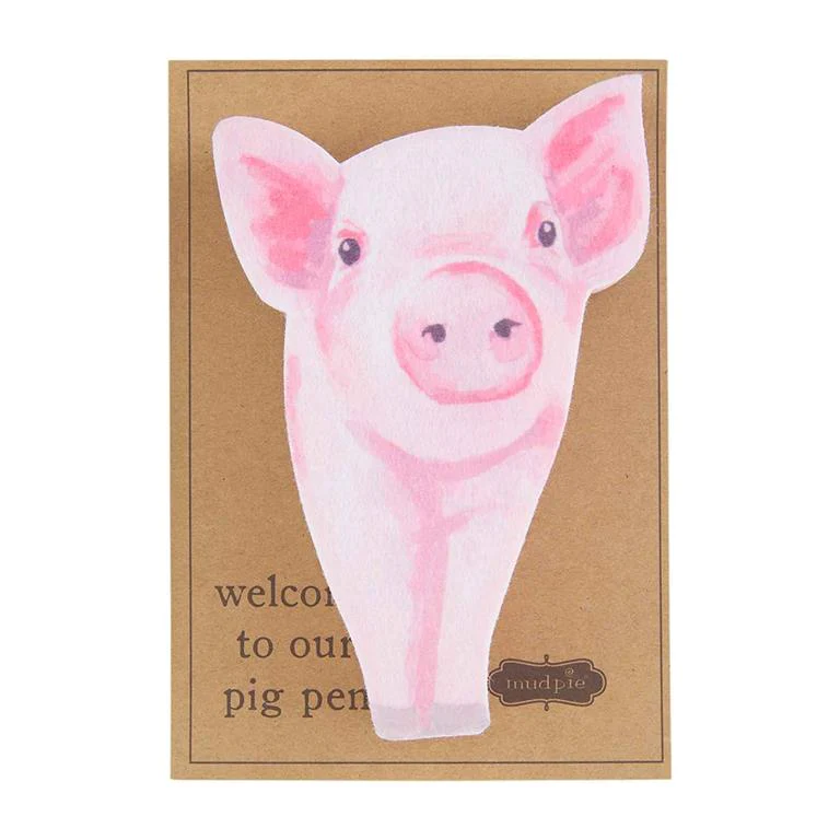 Farm Animal Sponge - Pig