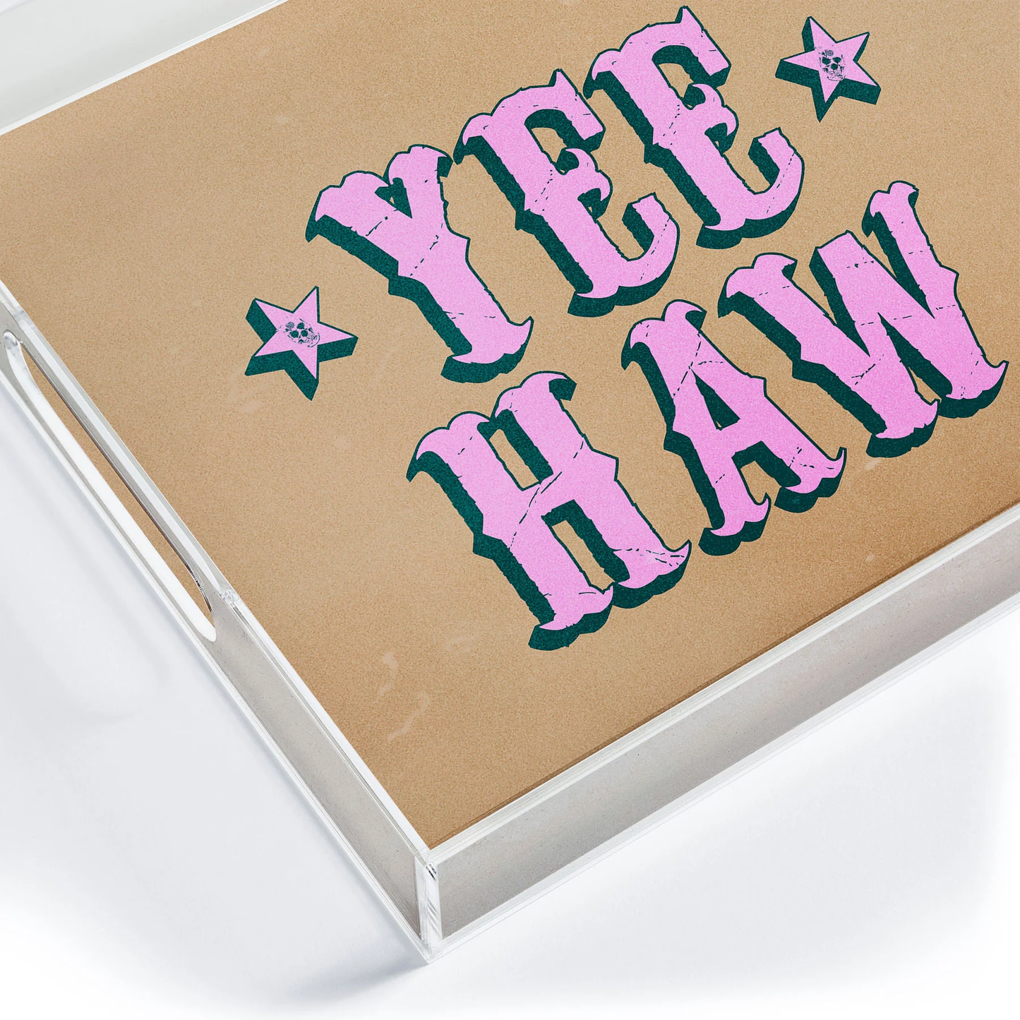 Yee Haw Full Rodeo Edition Acrylic Tray