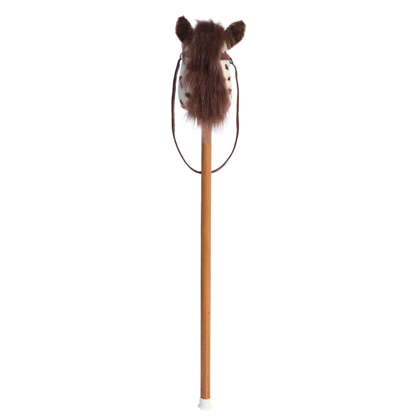 37" Scot Brown Pinto Giddy Up Stick Pony