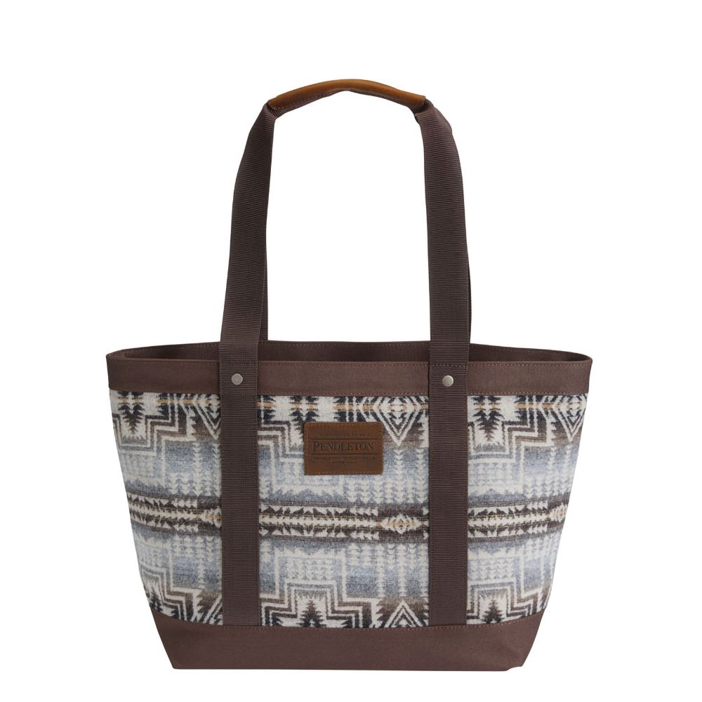 Pendleton Harding Star Zip Tote - Grey