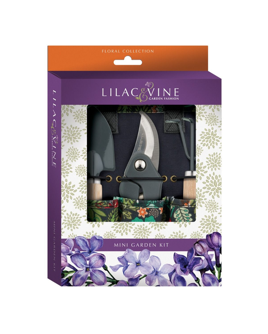 Lilac & Vine Floral Mini Garden Kit