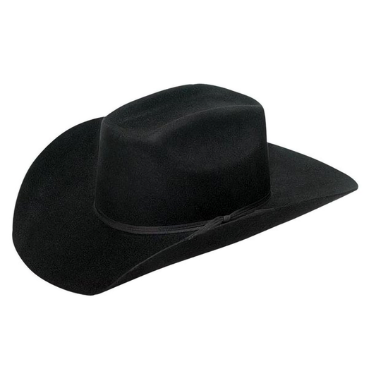 Twister Youth Uvalde Black Felt Cowboy Hat