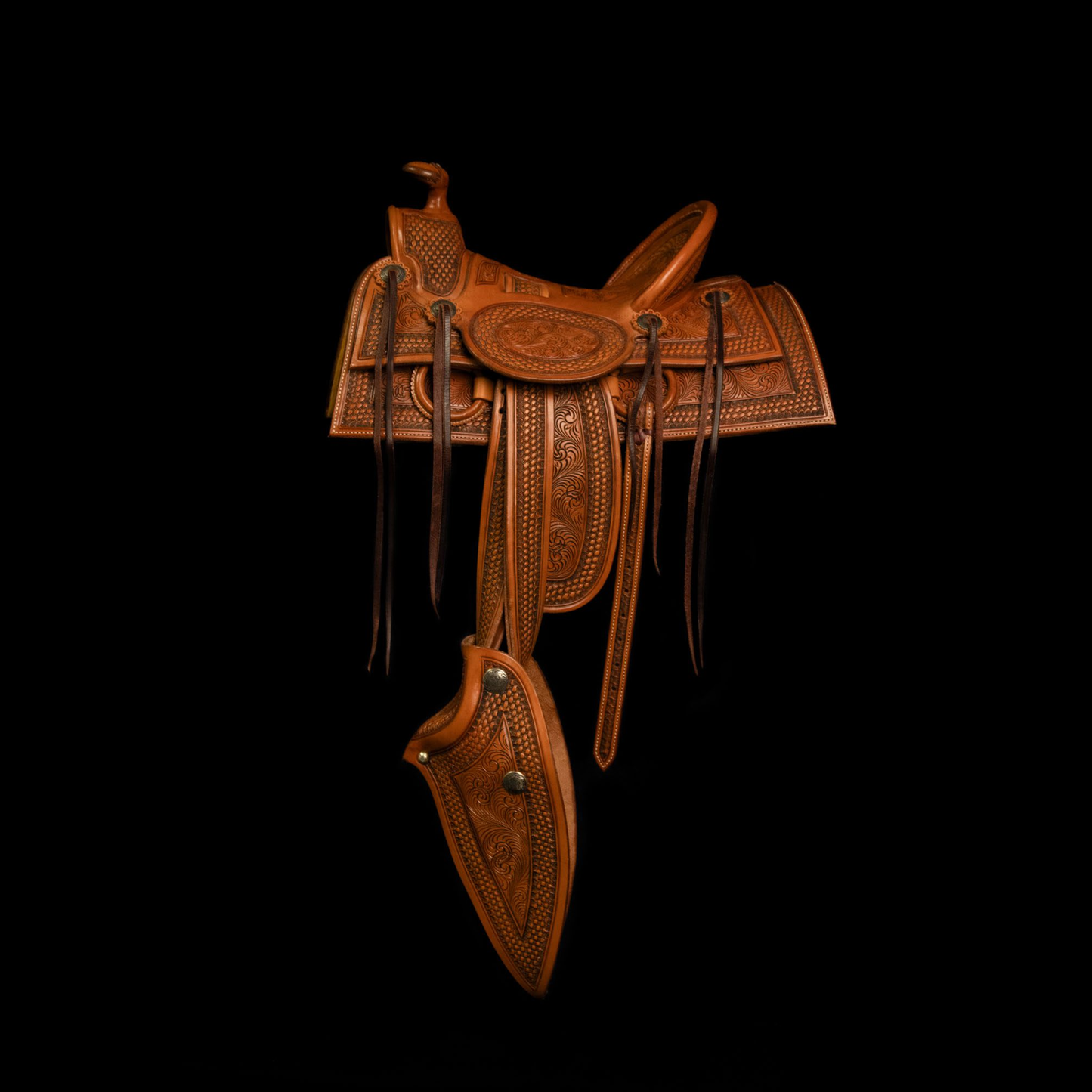 Half-Sized A-fork Saddle - #51