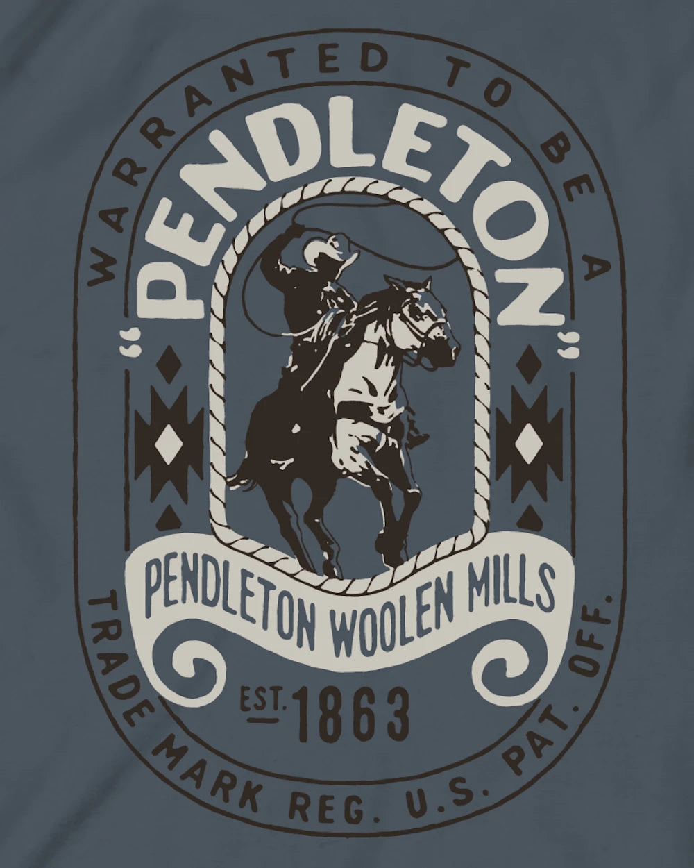 Pendleton Men's Wild West Vintage Graphic Tee