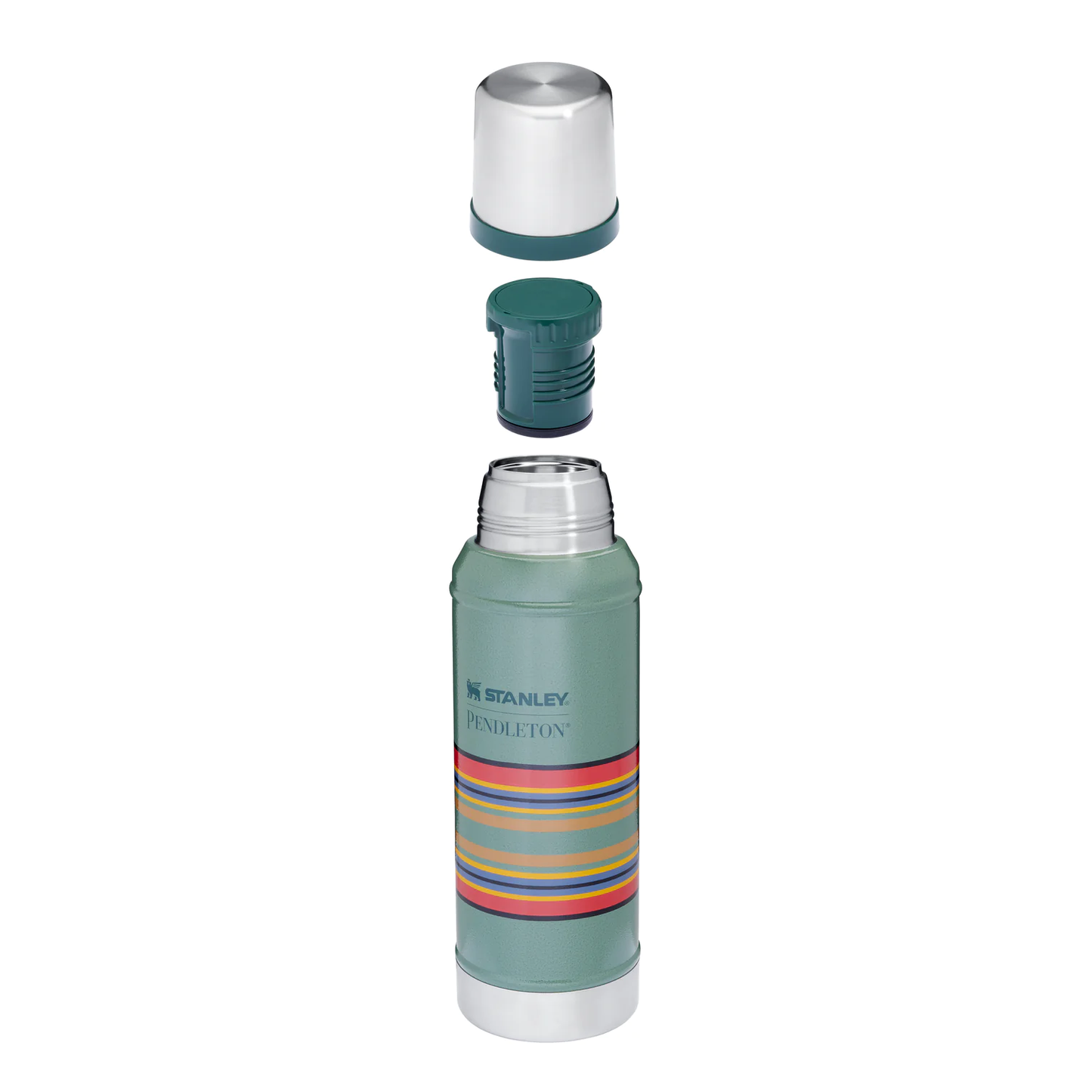 Stanley x Pendleton Classic 1 Quart Bottle - Hammertone Green