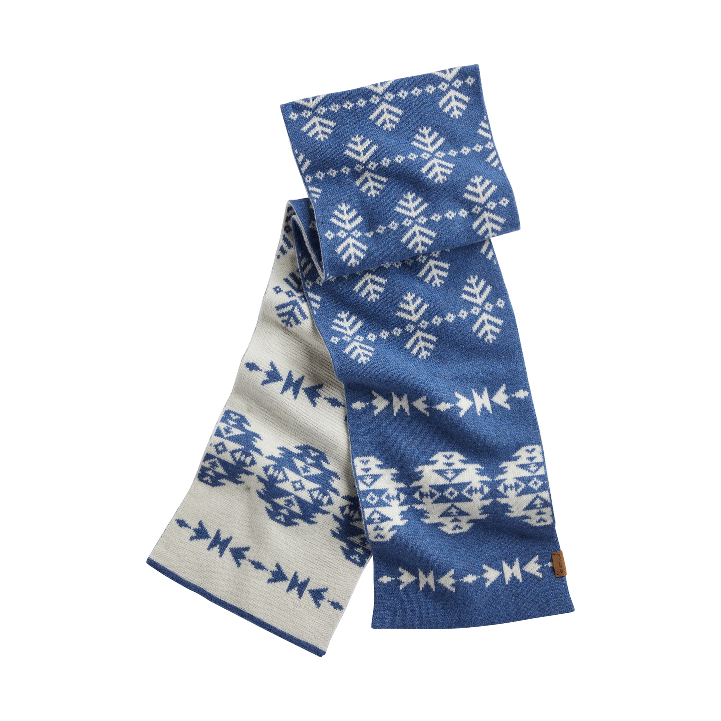 Pendleton Lambswool Scarf - Light Blue Luminaria