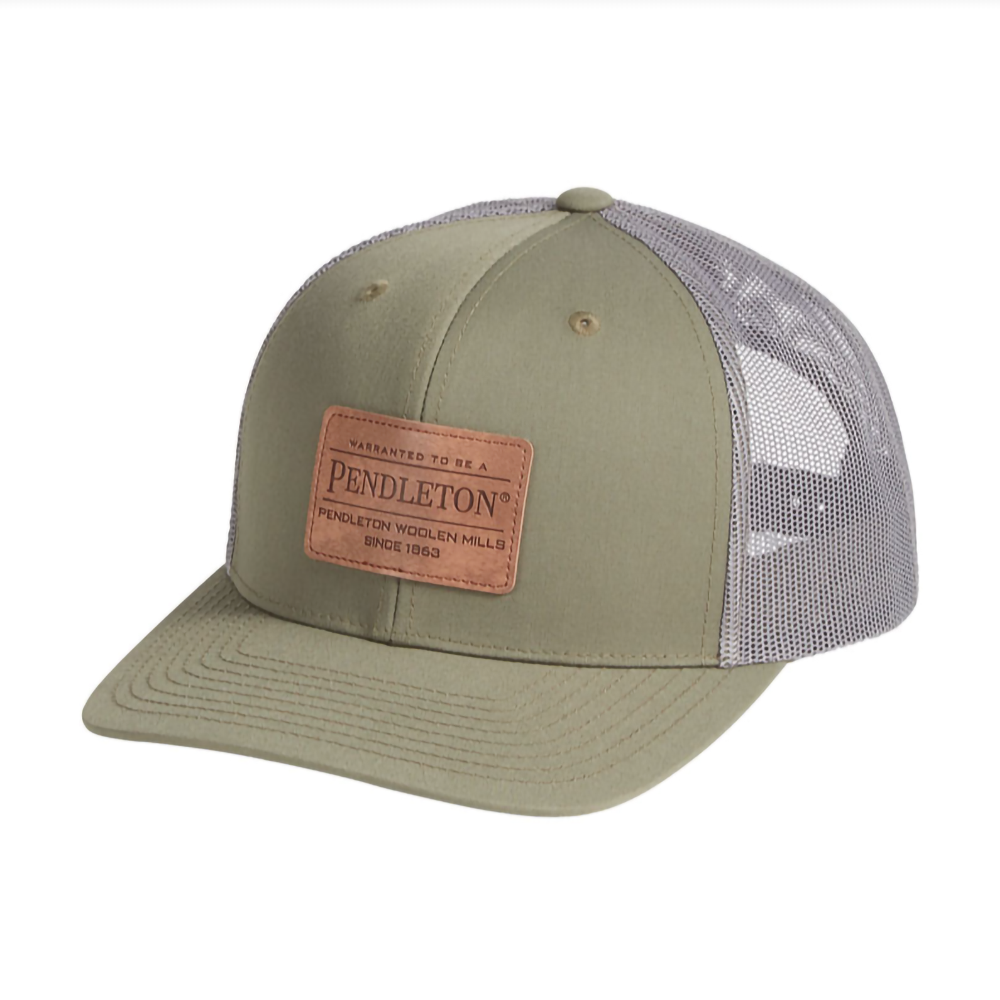 Pendleton Burnished Patch Trucker Hat - Loden