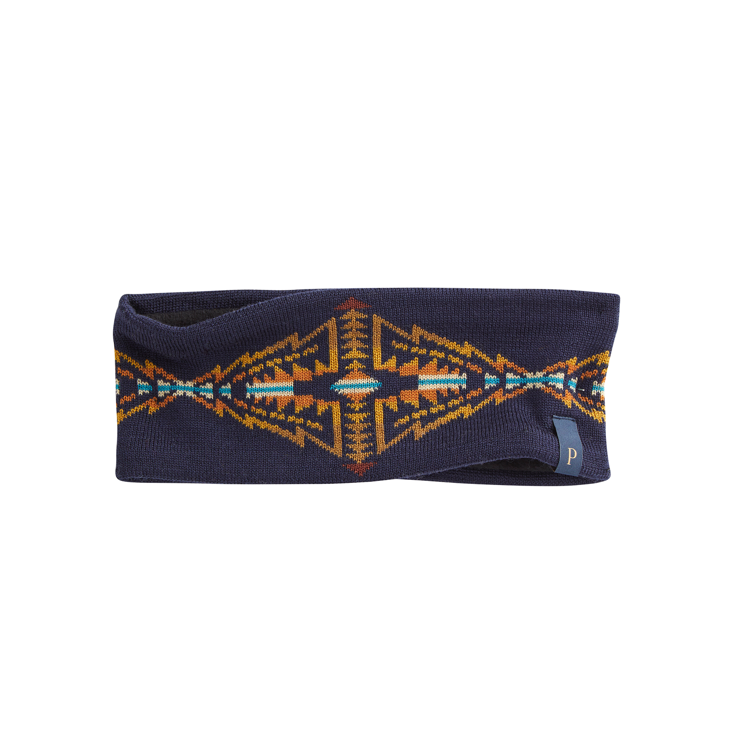 Pendleton Fleece-Lined Headband - Trapper Peak Navy