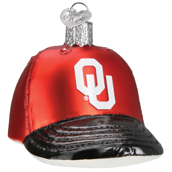 OU Baseball Cap Ornament