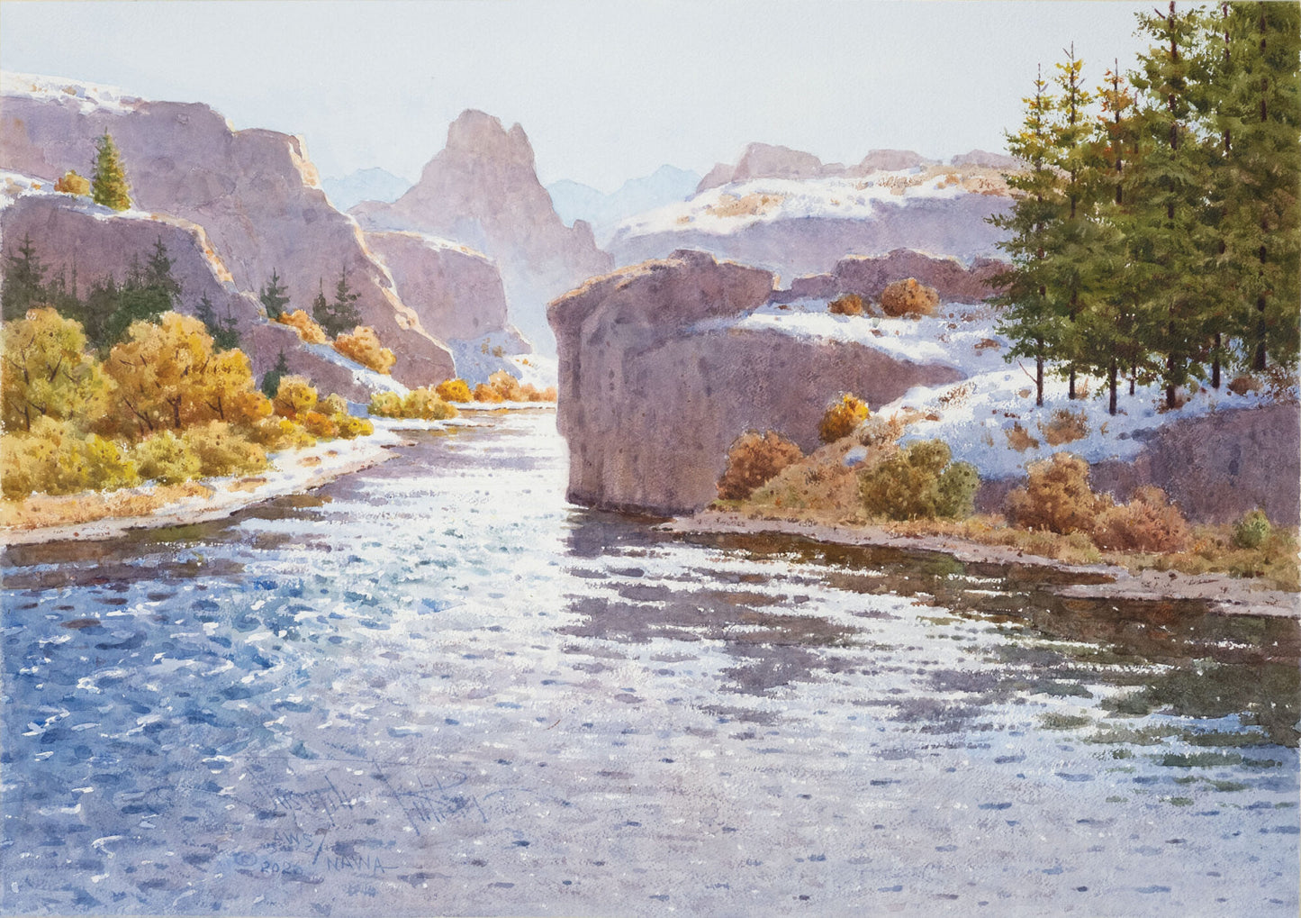 Missouri River Sparkle by Joseph Bohler - #29