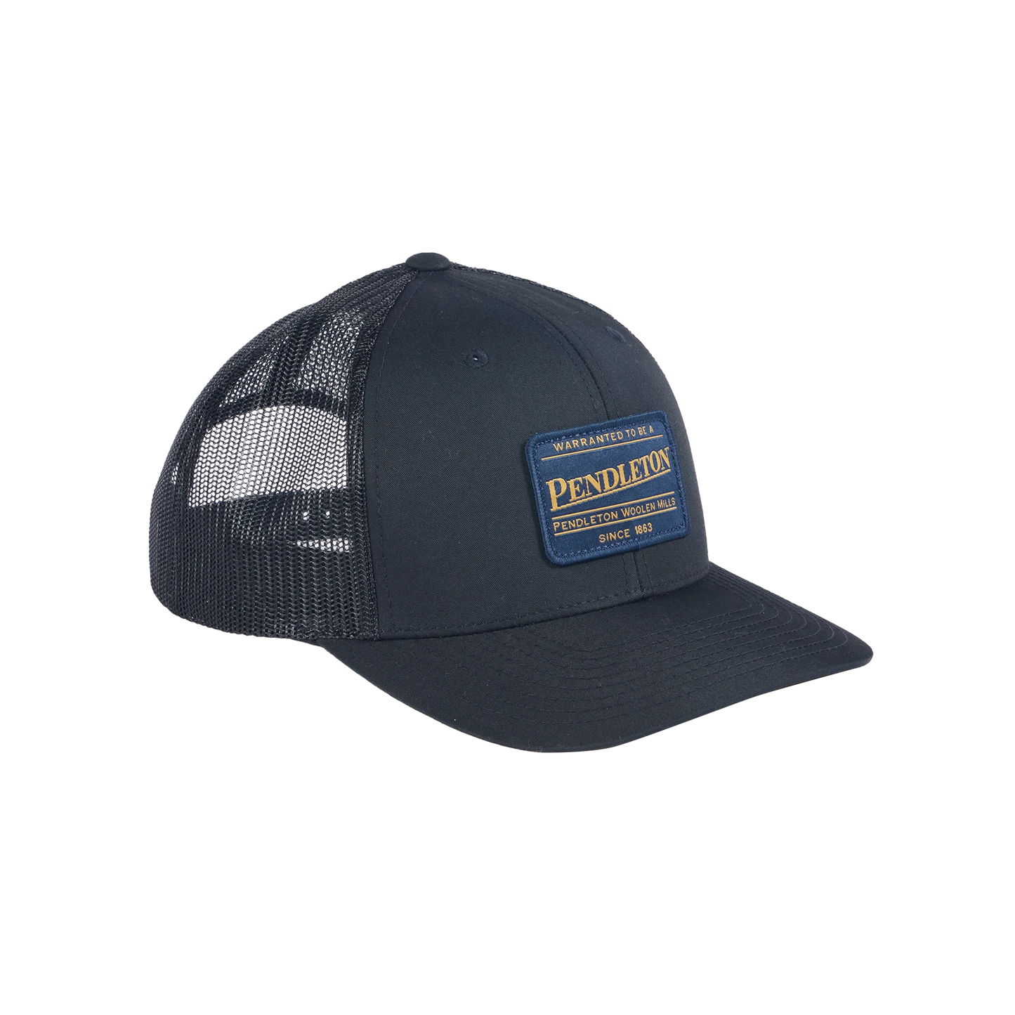 Pendleton Classic Patch Trucker Hat - Black