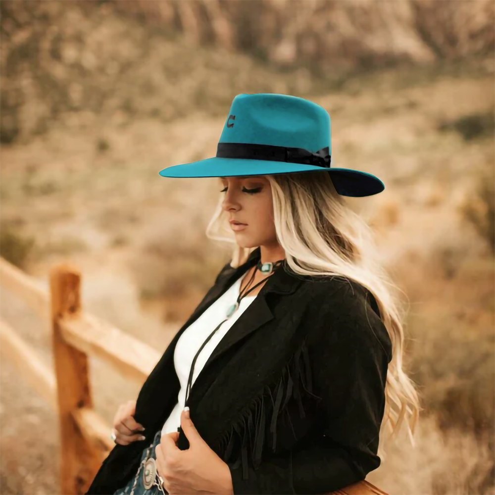 Charlie 1 Horse Highway Hat - Teal
