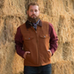 Wyoming Traders Men's Concealed Carry Vest - Cinnamon
