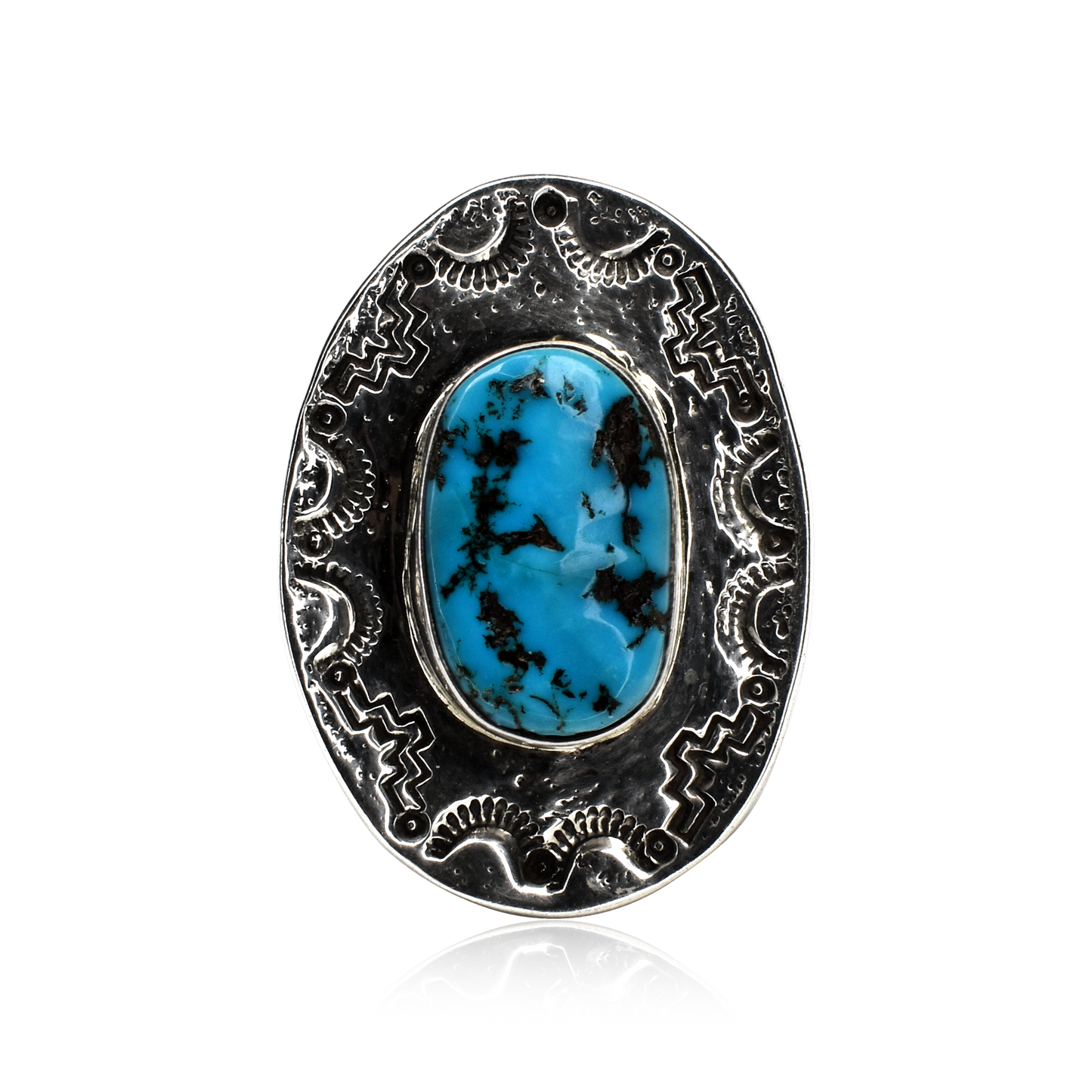 Desert Edge Kingman Turquoise Ring