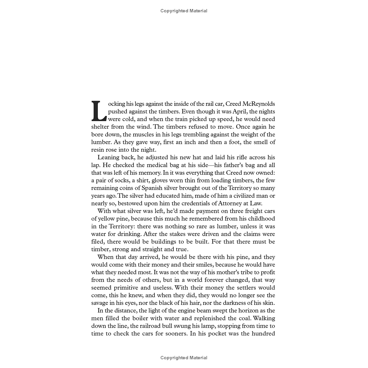 Dreams to Dust: A Tale of the Oklahoma Land Rush by Sheldon Russell