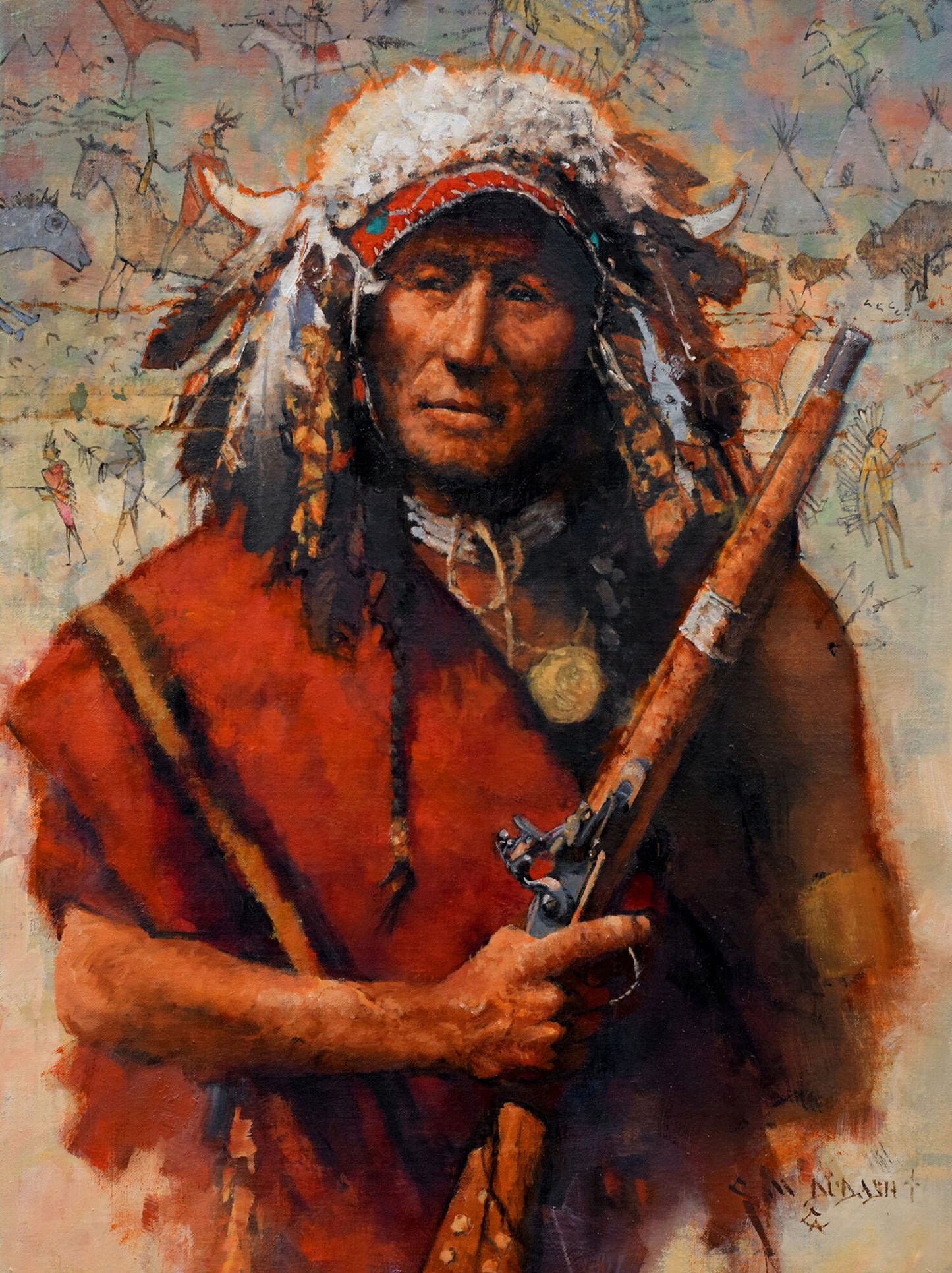 Saddle Gun by C. Michael Dudash - #72