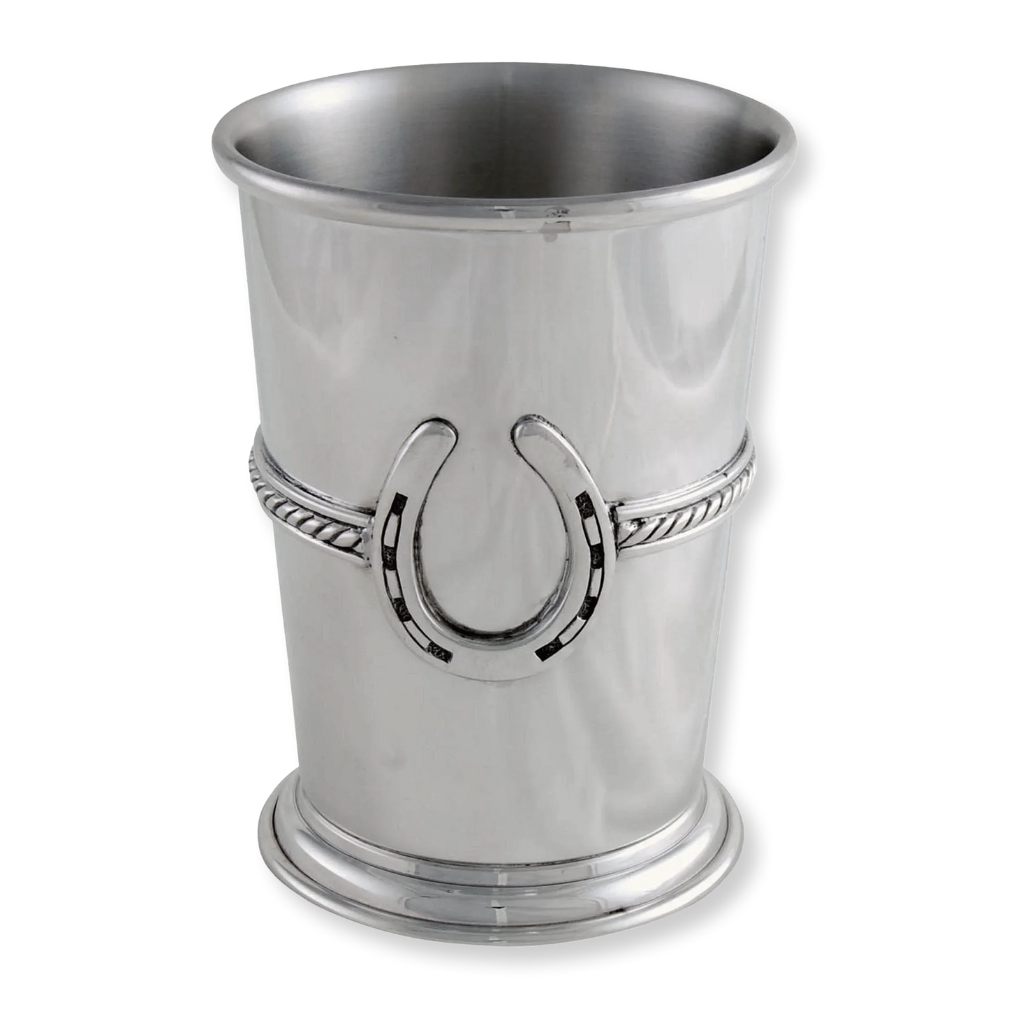 Equestrian Pewter Julep Cup
