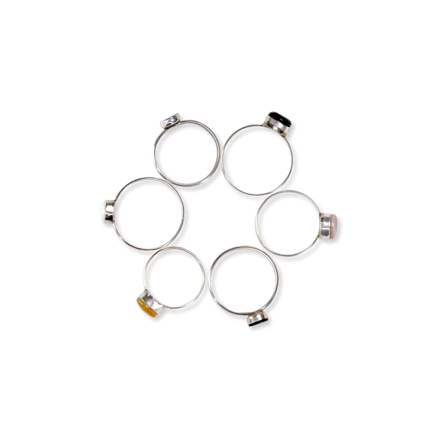Flat Disc Stackable Ring