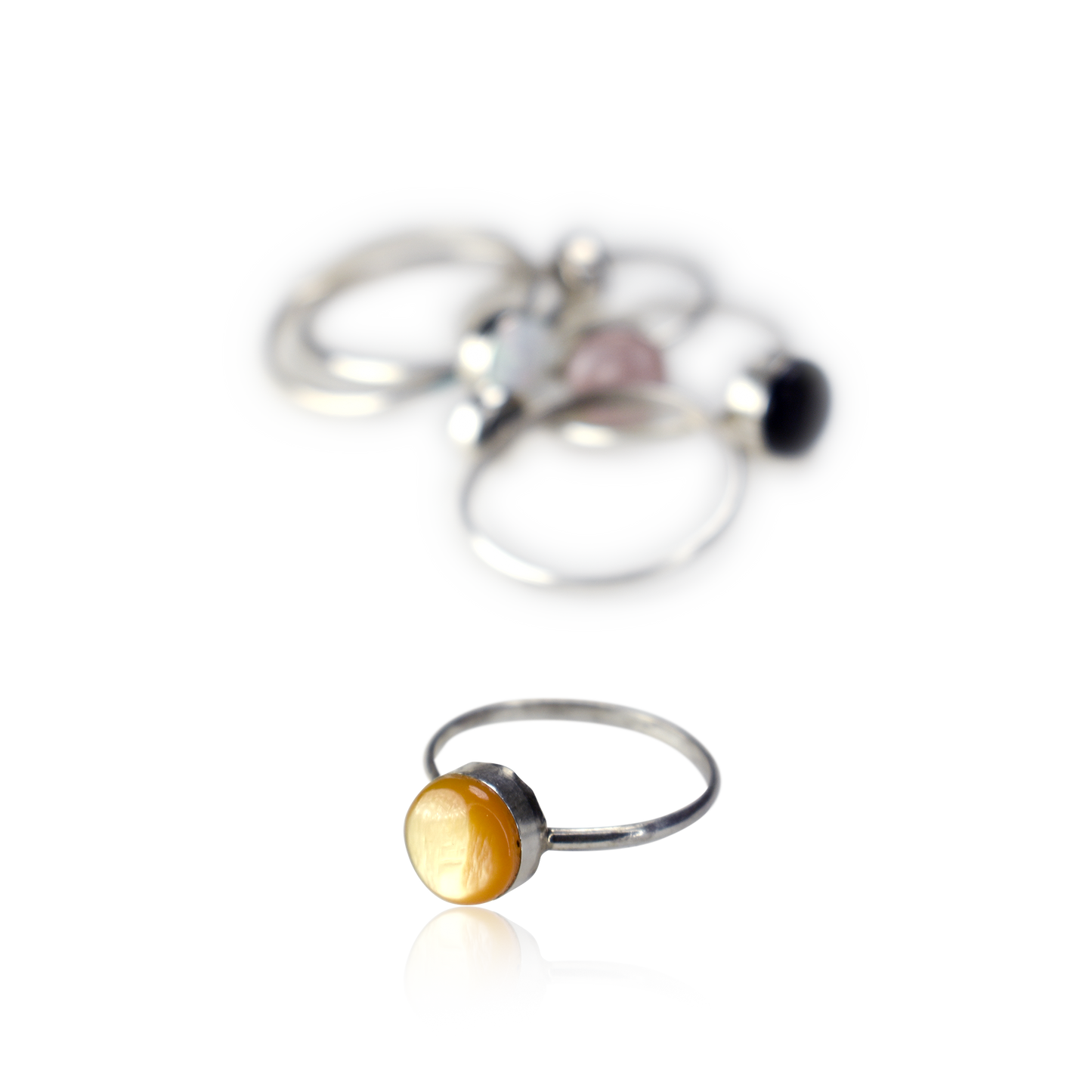 Flat Disc Stackable Ring