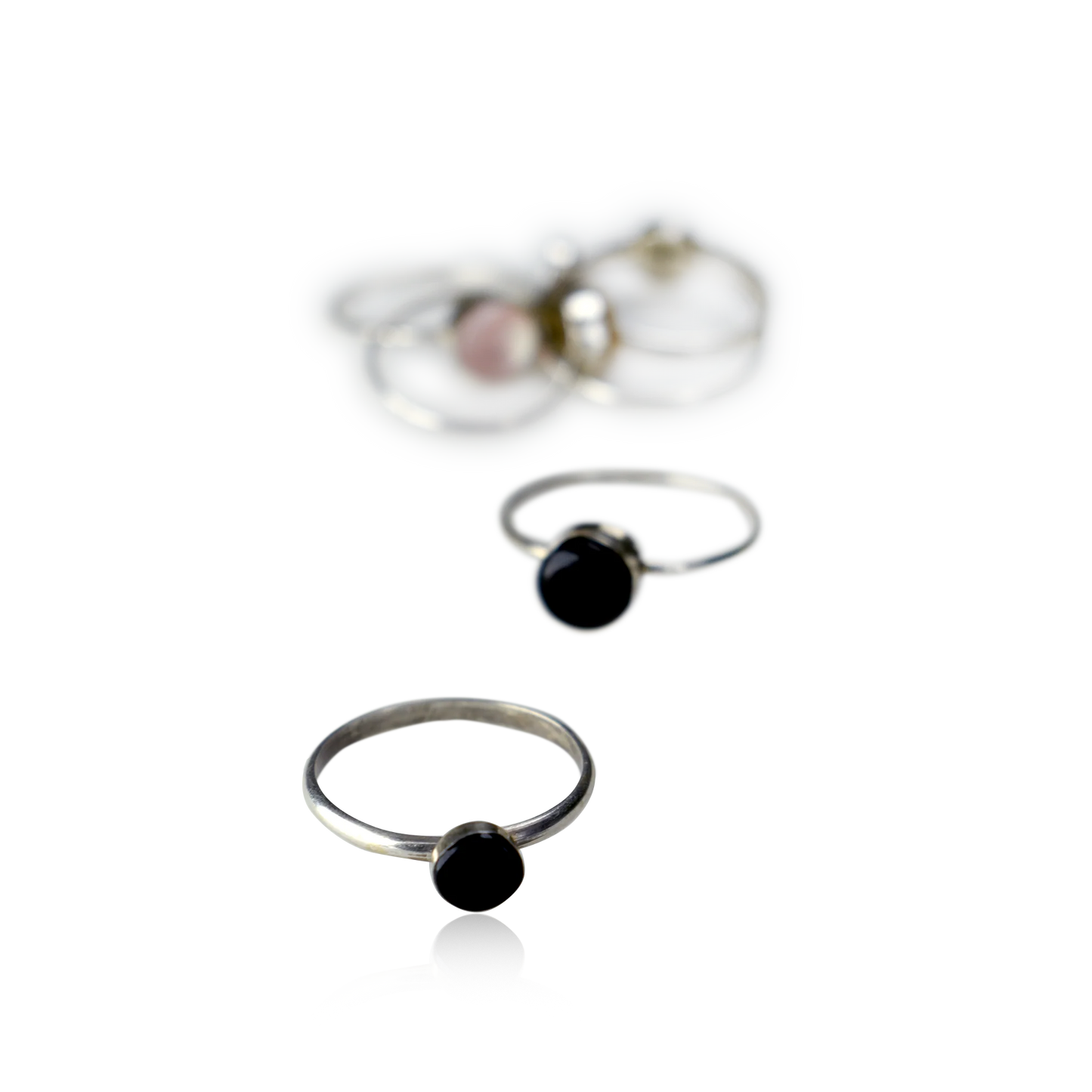 Flat Disc Stackable Ring