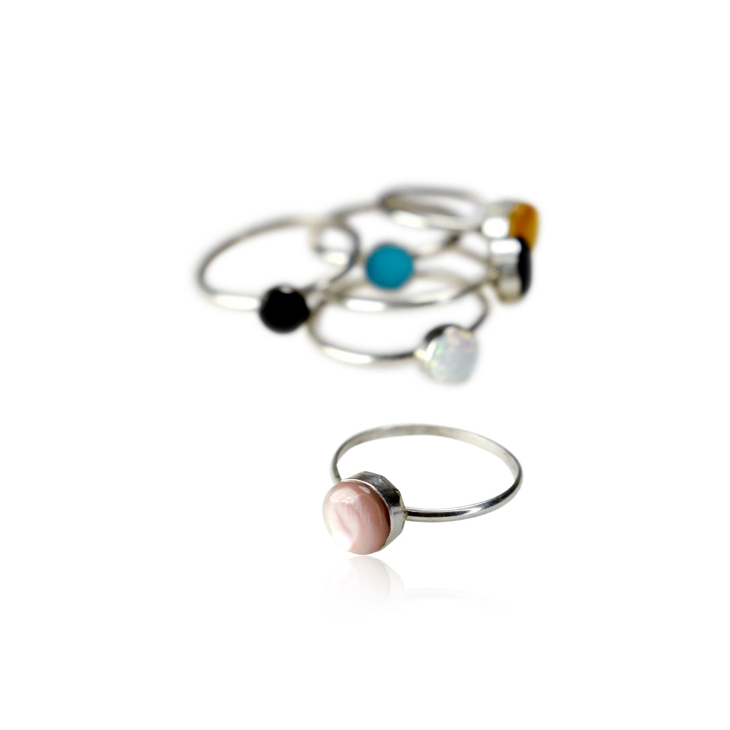 Flat Disc Stackable Ring