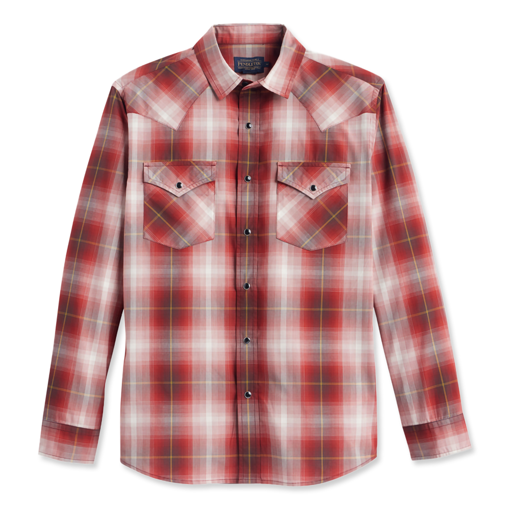 Pendleton Men's Long-Sleeved Frontier Shirt