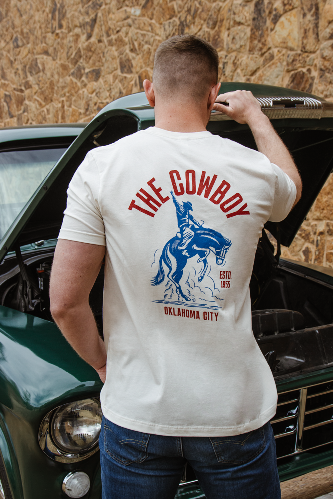 NCWHM Bronc Rider Back Graphic Tee