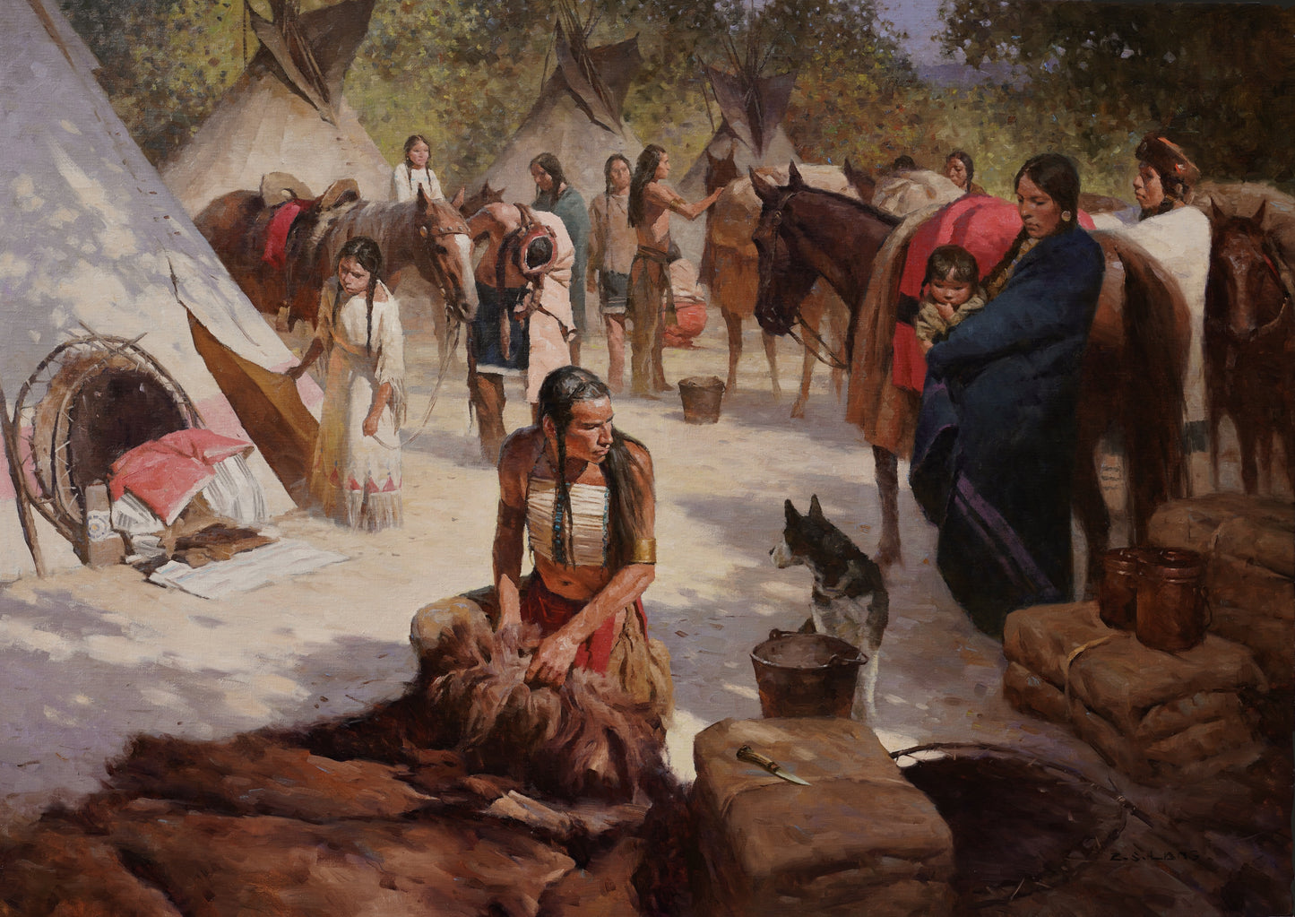 "Packing for the Trade" by Z.S. Liang
