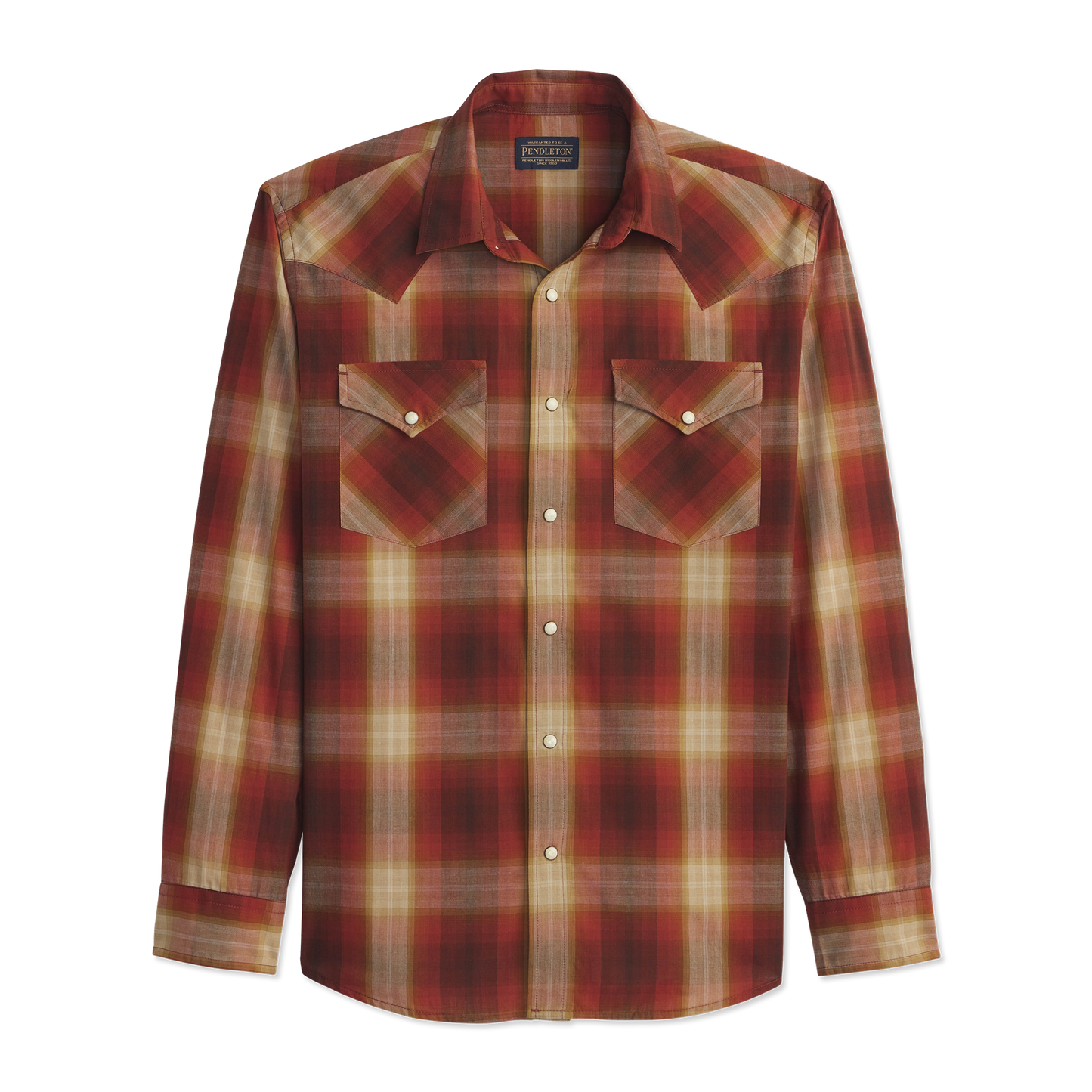 Pendleton Men's Long-Sleeved Frontier Shirt