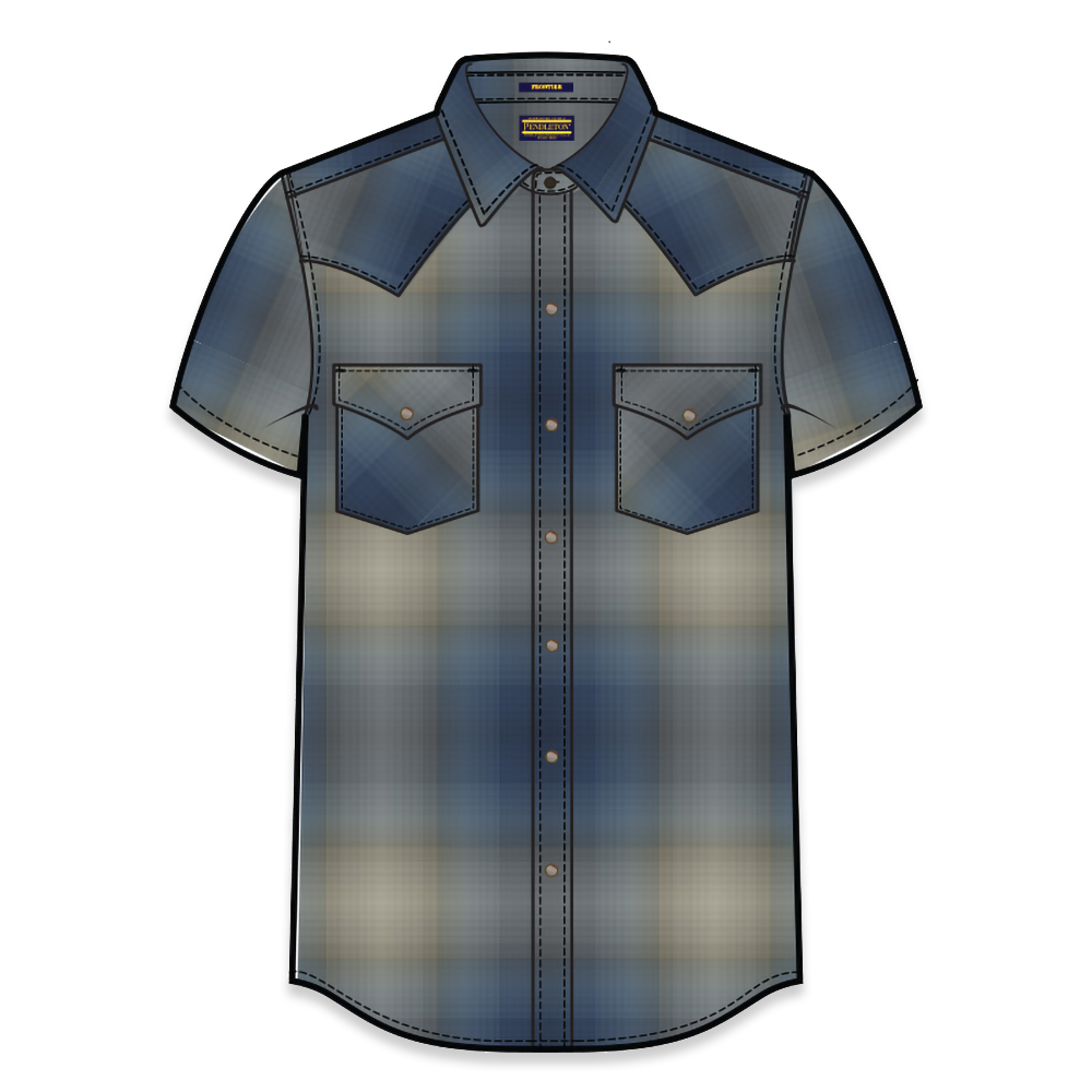 Pendleton Men's Short Sleeve Frontier Shirt