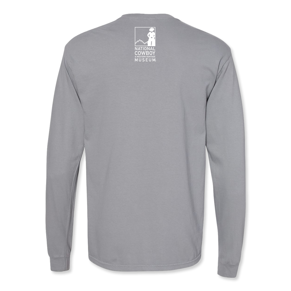 Nat'l Cowboy Hall of Fame Text Heavyweight Long Sleeve Shirt