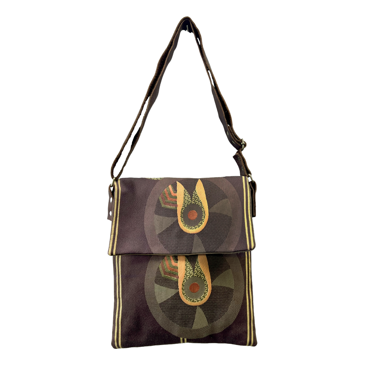 Mahota Shell Ornaments Purse - Dark