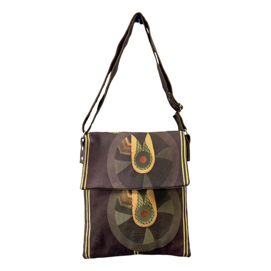 Mahota Shell Ornaments Purse - Dark