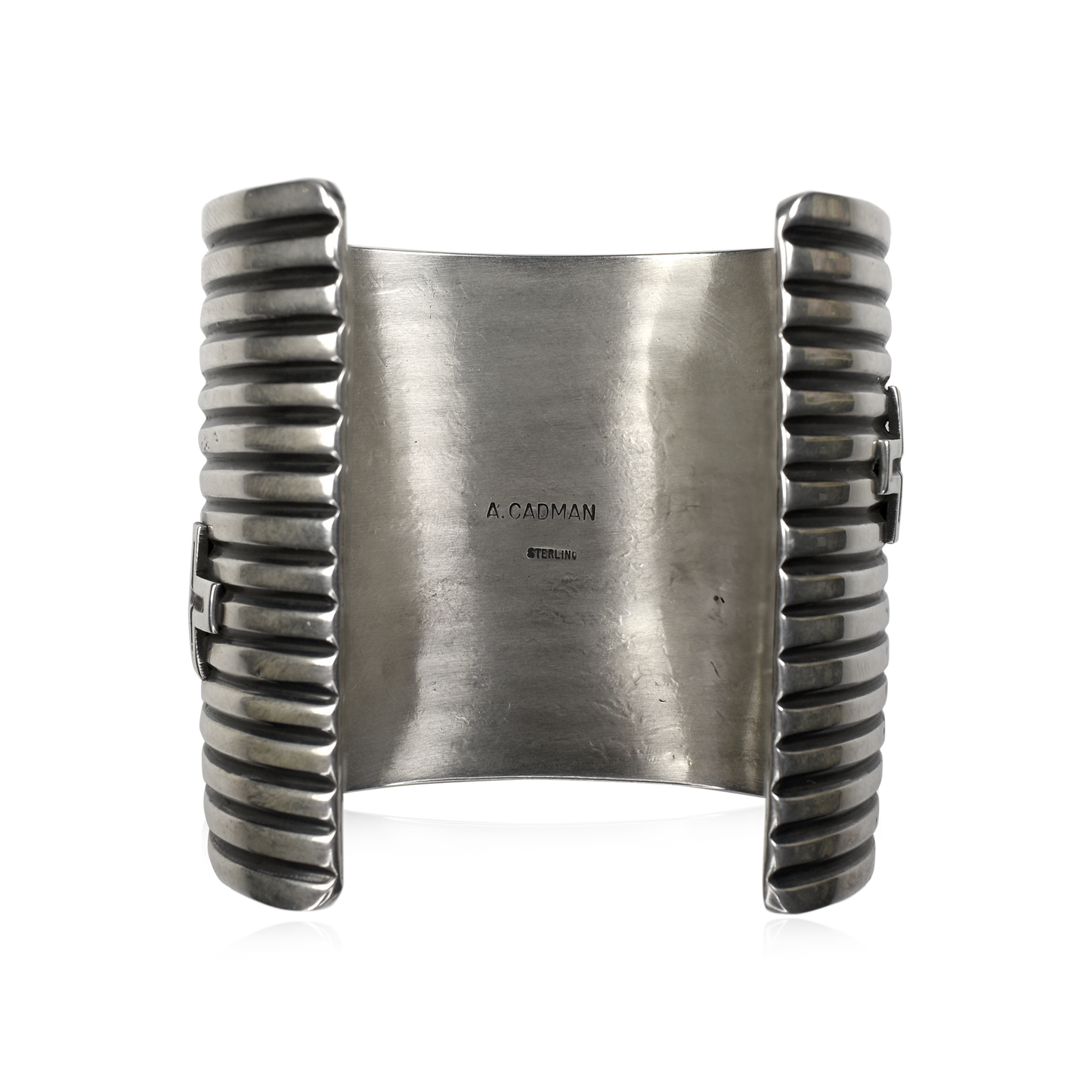 Sterling Silver Crosses Cuff by Andy Cadman