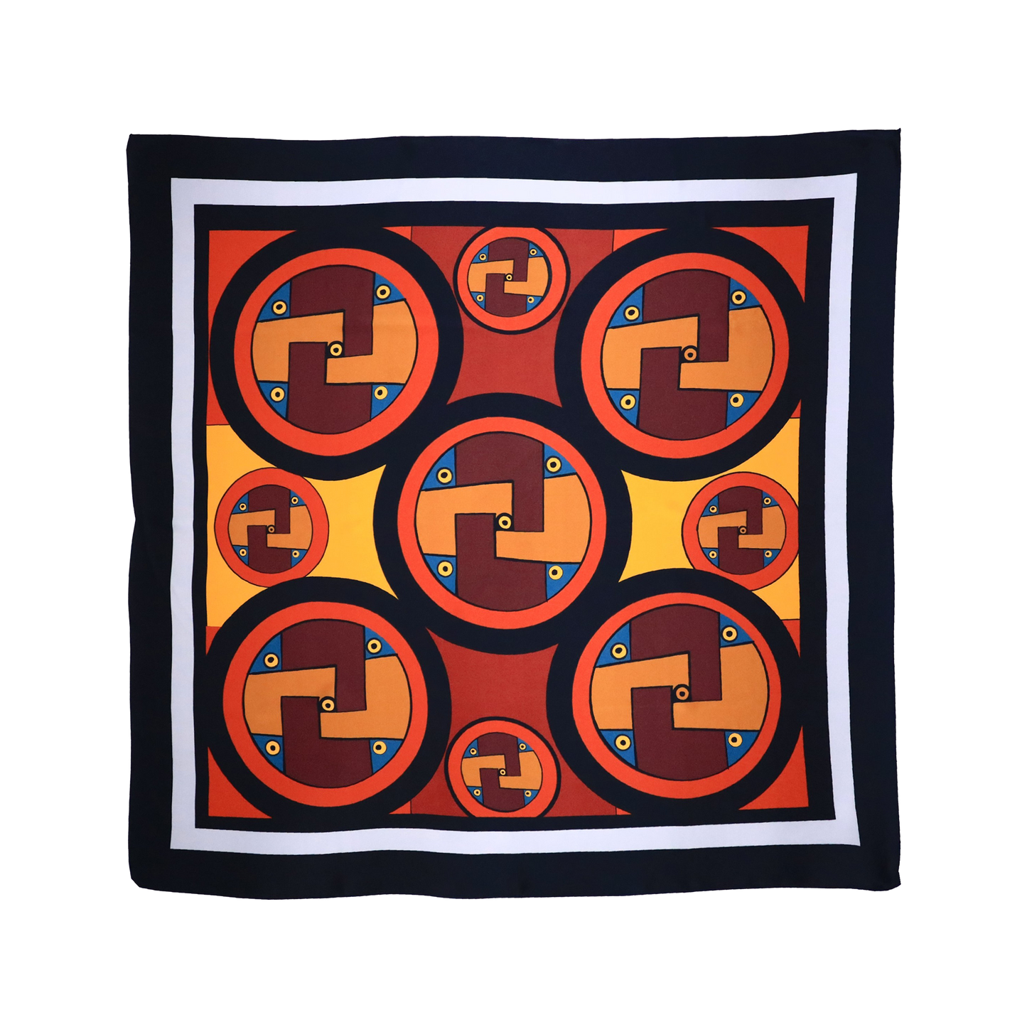Mahota Sun Disk Silk Scarf