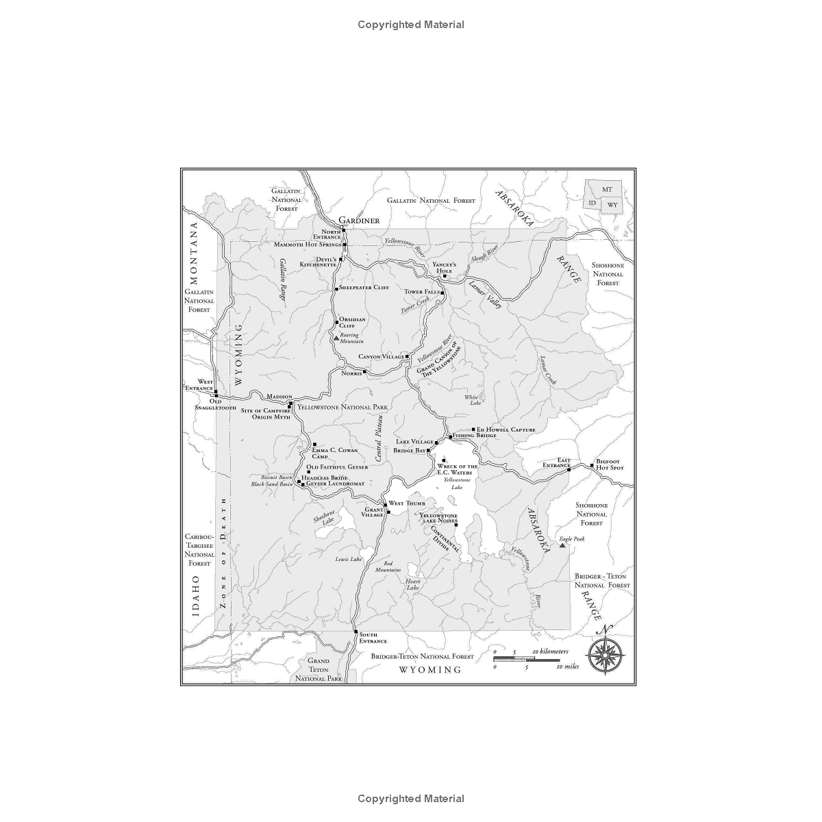 Myths & Legends of Yellowstone by Ednor Therriault