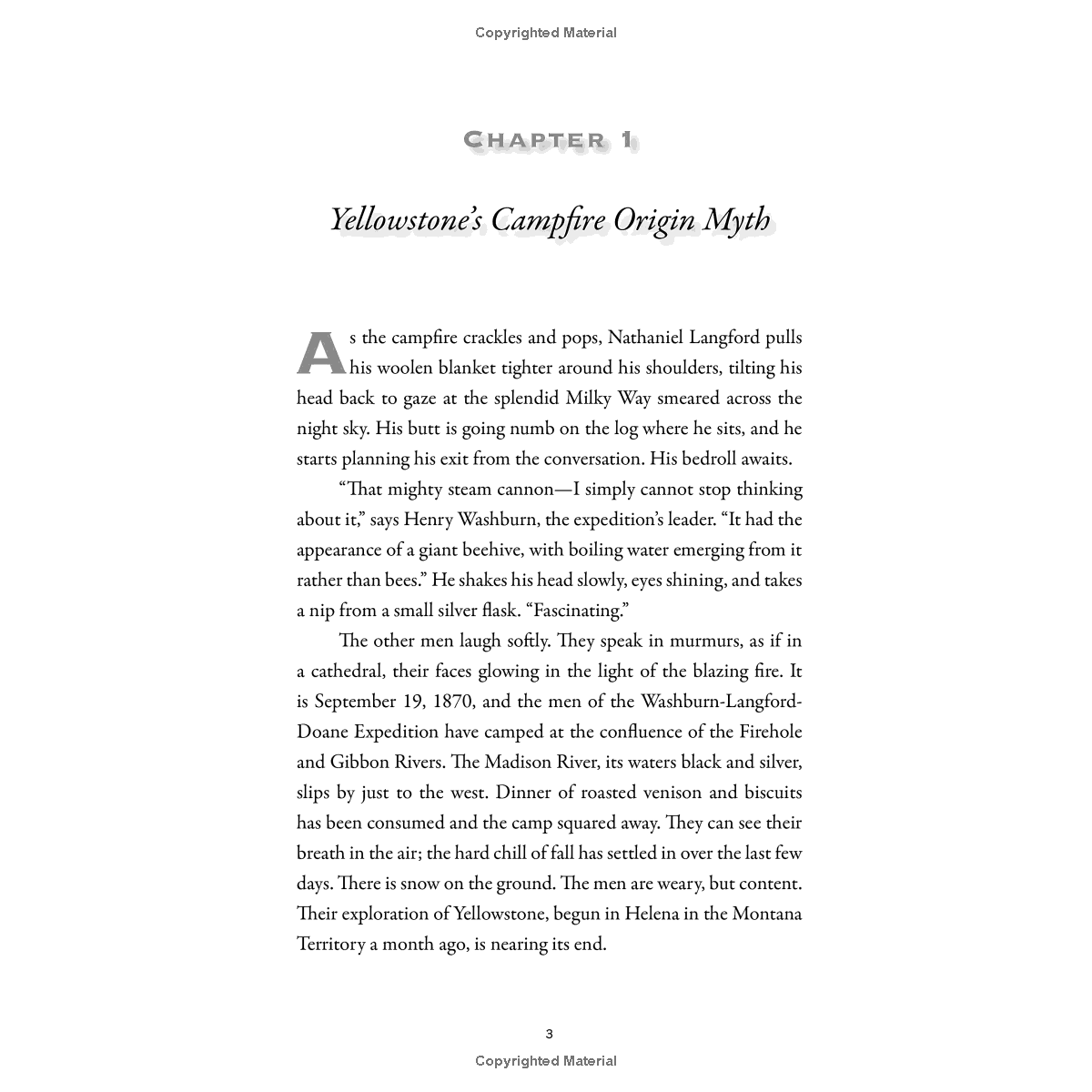 Myths & Legends of Yellowstone by Ednor Therriault