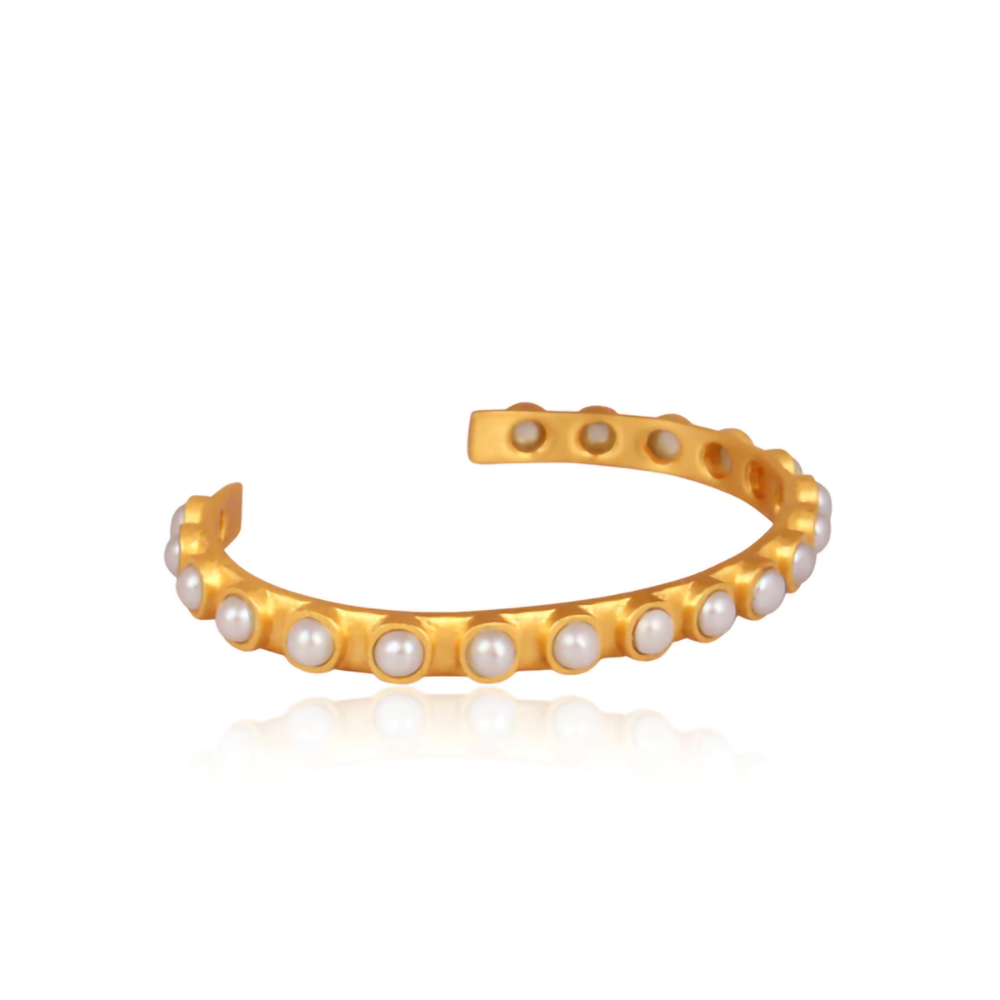 Christina Greene Pearl Studded Cuff