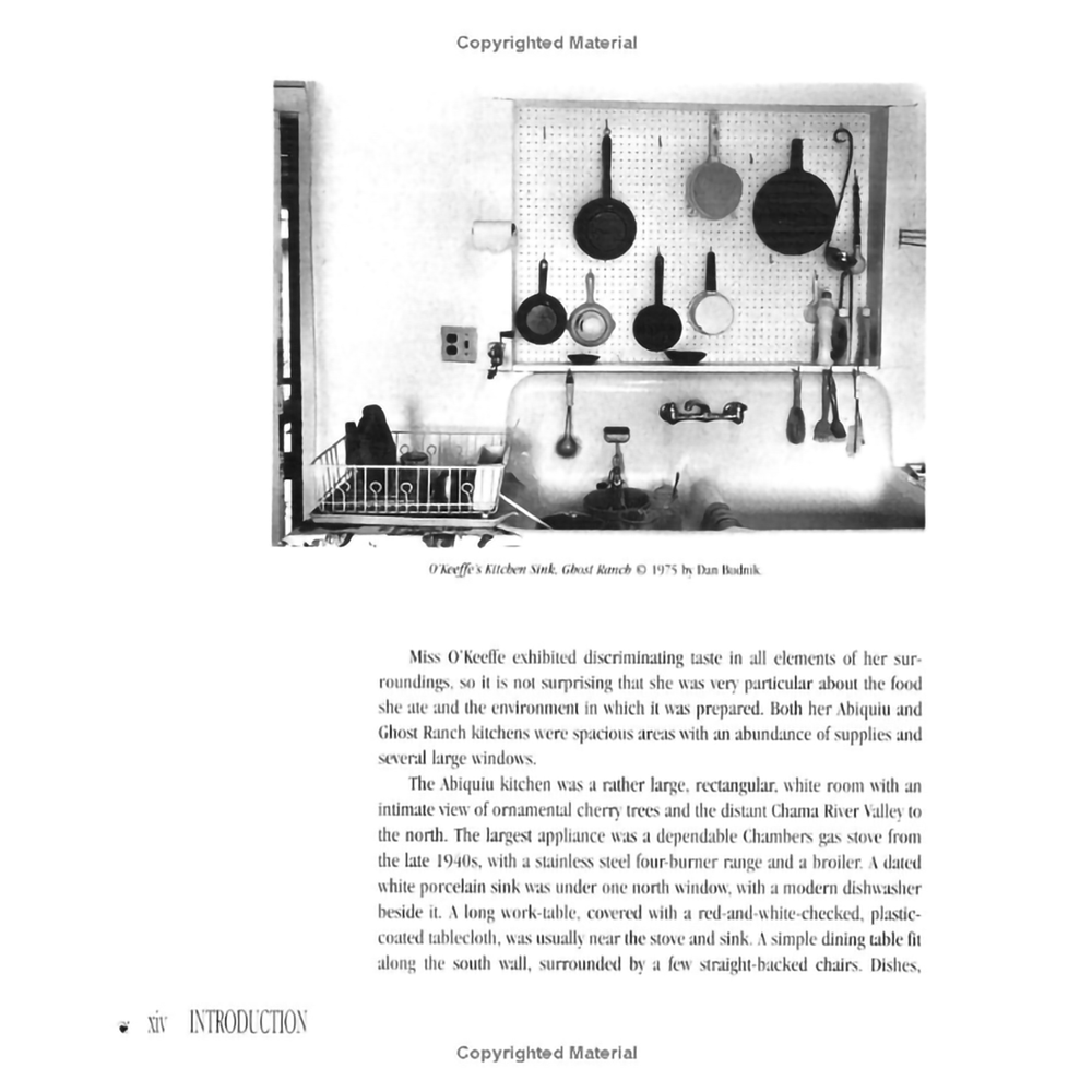 A Painter's Kitchen: Recipes from the Kitchen of Georgia O'Keefe by Margaret Wood