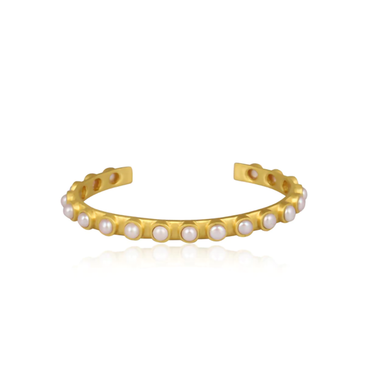 Christina Greene Pearl Studded Cuff