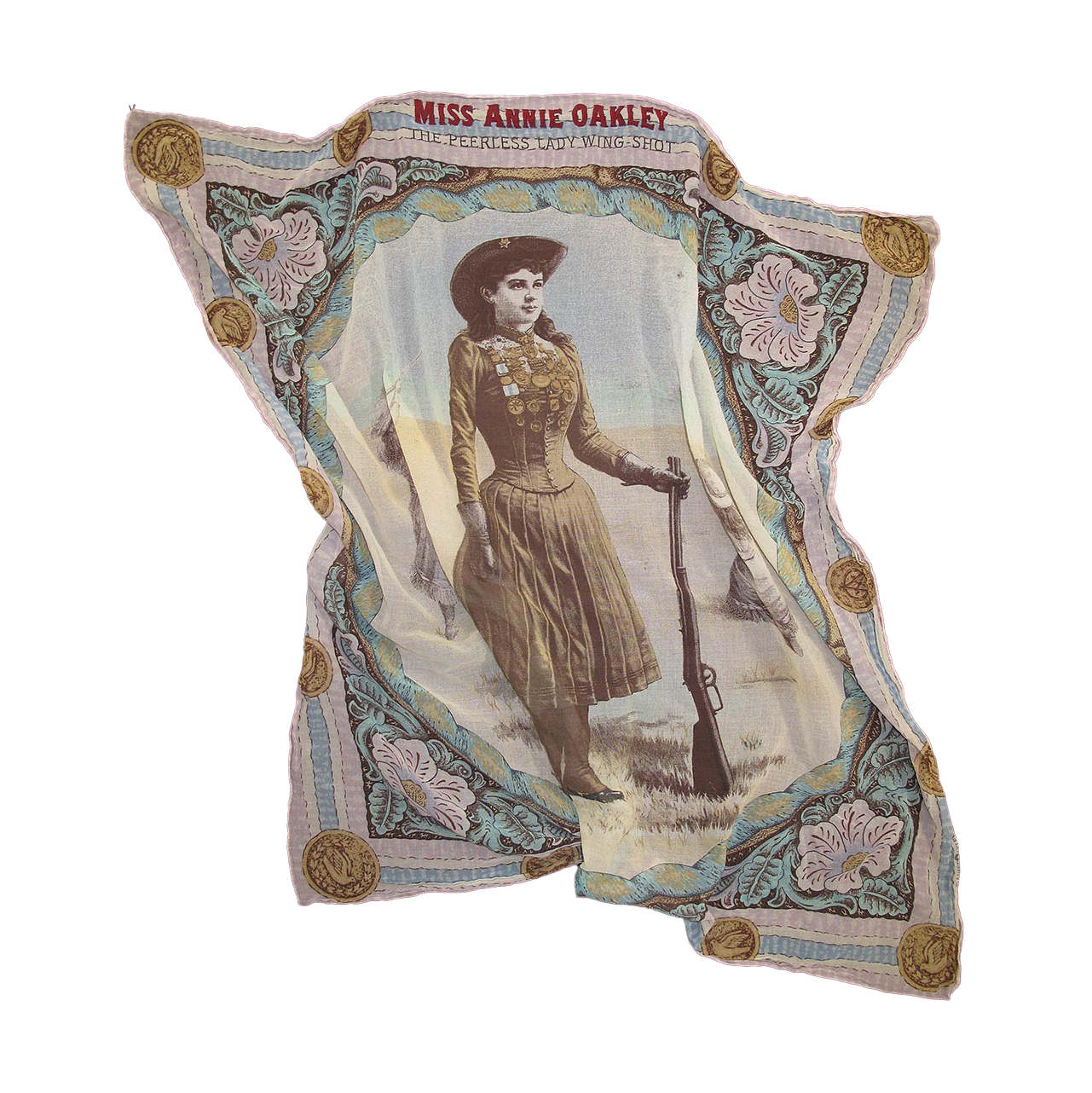 Annie Oakley Scarf, Pastel