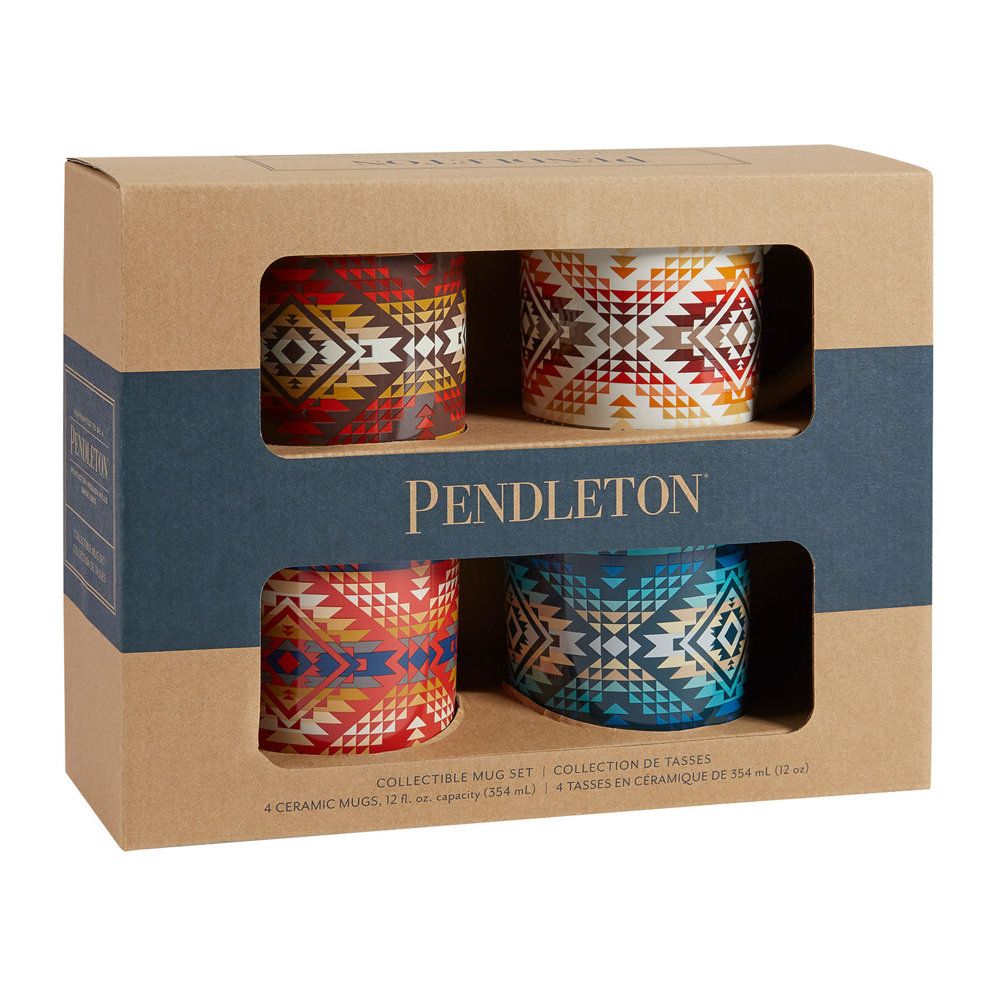 Pendleton Smith Rock Mugs, Set of 4