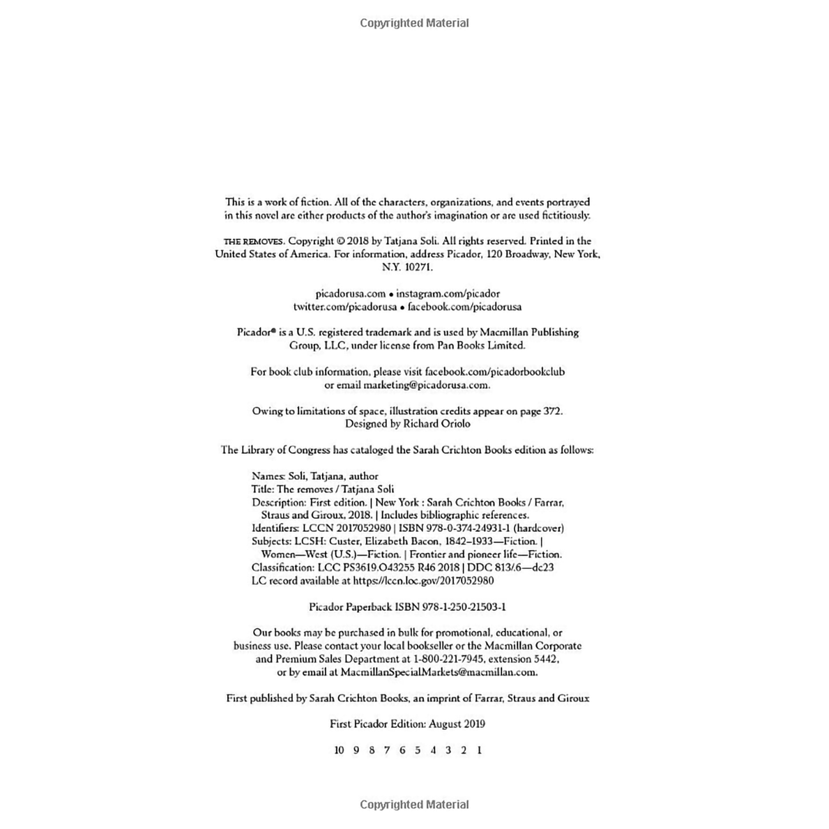 The Removes: A Novel by Tatjana Soli