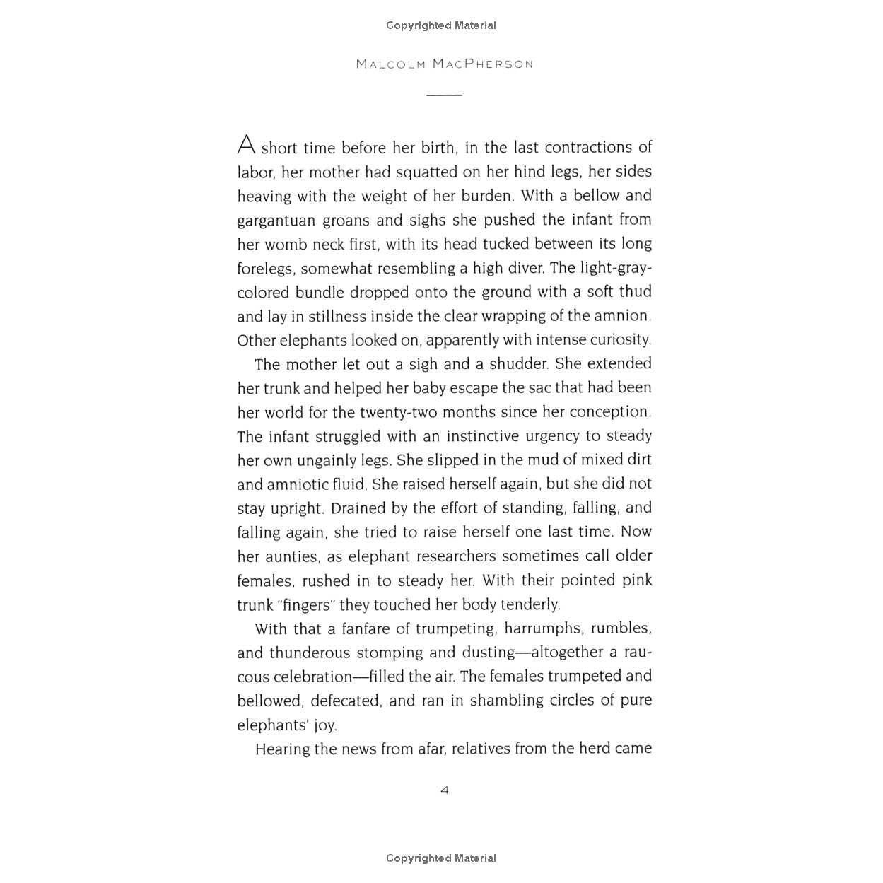 The Cowboy and His Elephant: The Story of a Remarkable Friendship by Malcolm Macpherson