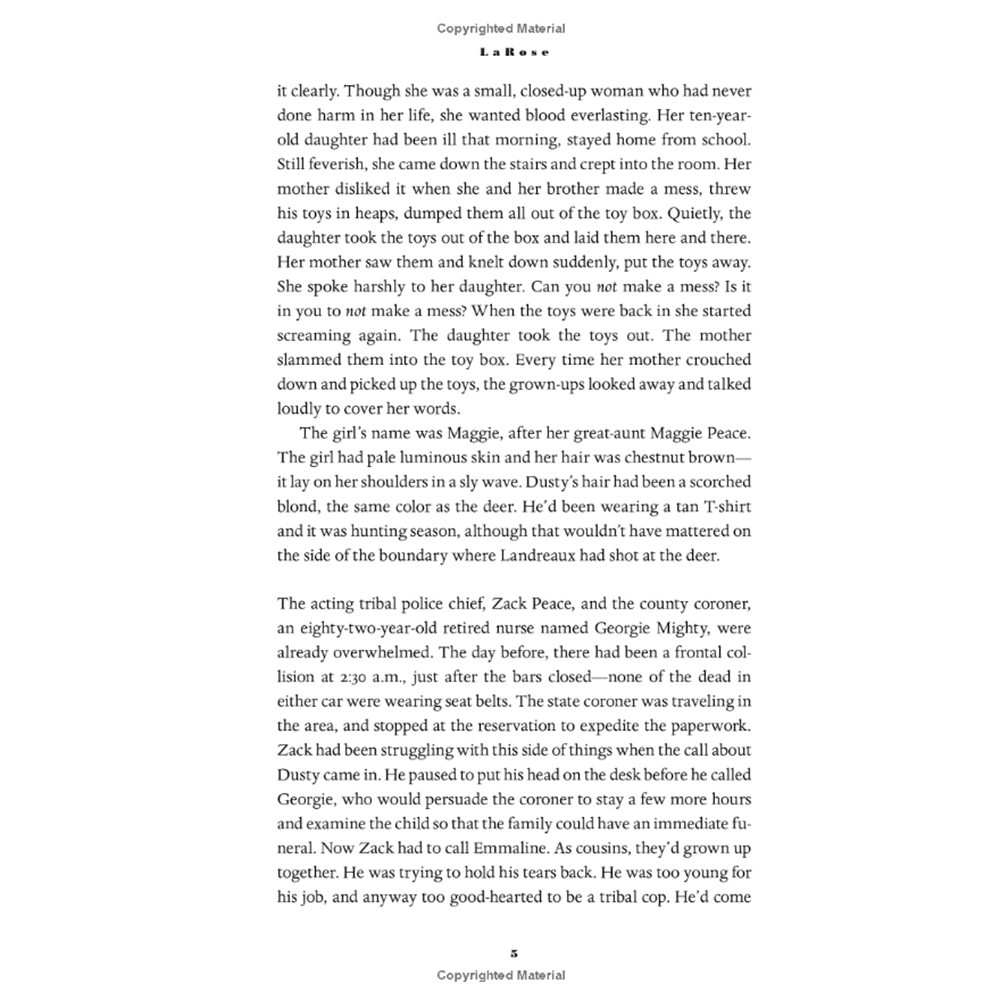 LaRose: A Novel by Louise Erdrich