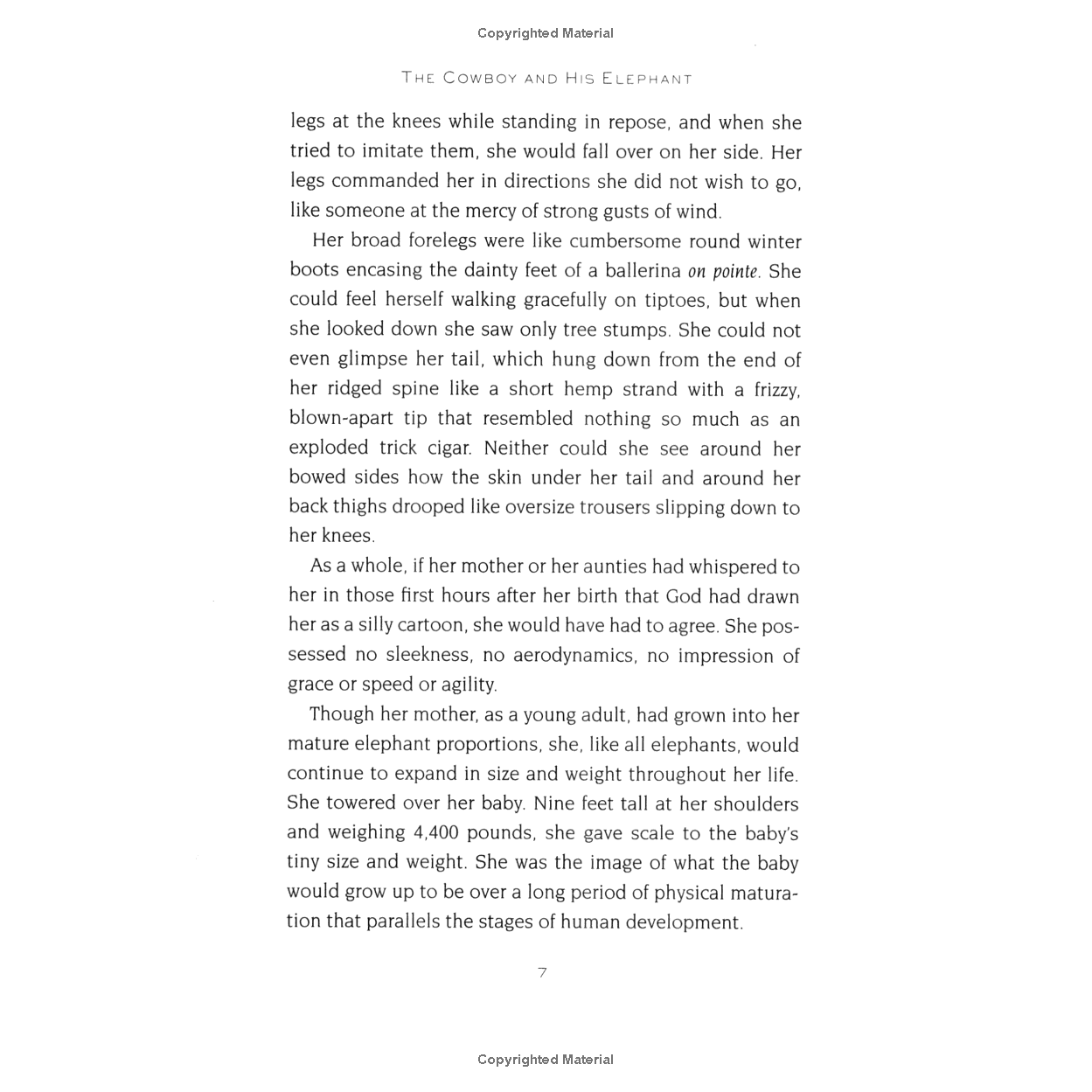 The Cowboy and His Elephant: The Story of a Remarkable Friendship by Malcolm Macpherson