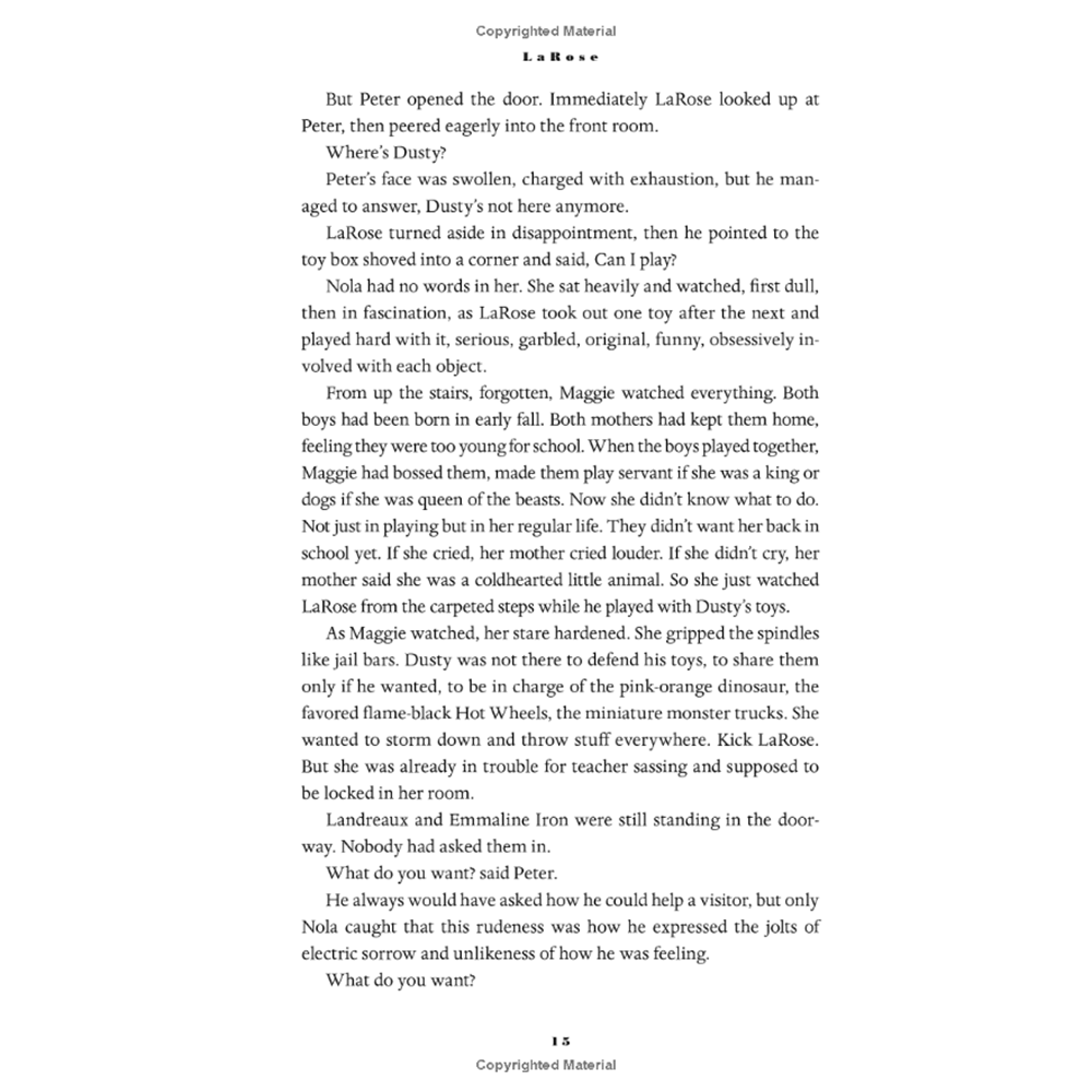 LaRose: A Novel by Louise Erdrich
