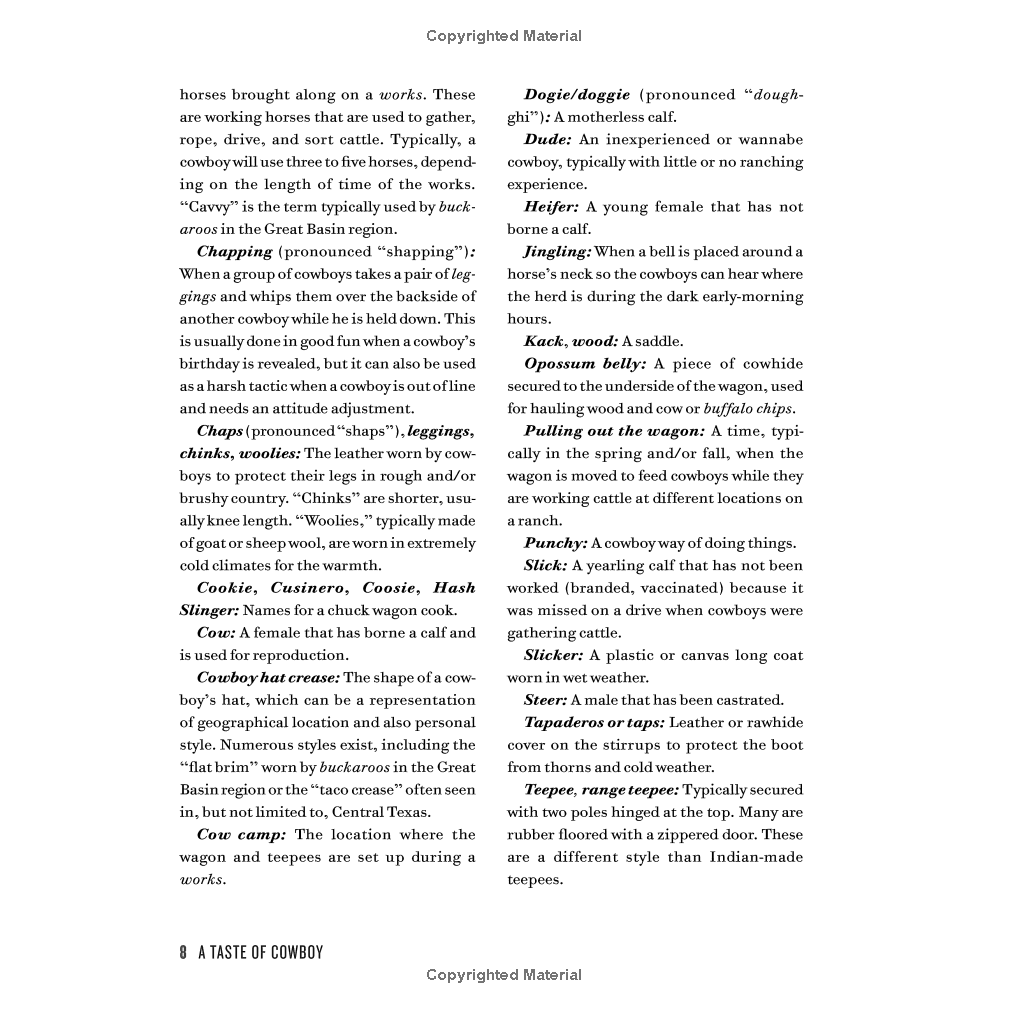 A Taste of Cowboy: Ranch Recipes and Tales from the Trail by Kent & Shannon Rollins